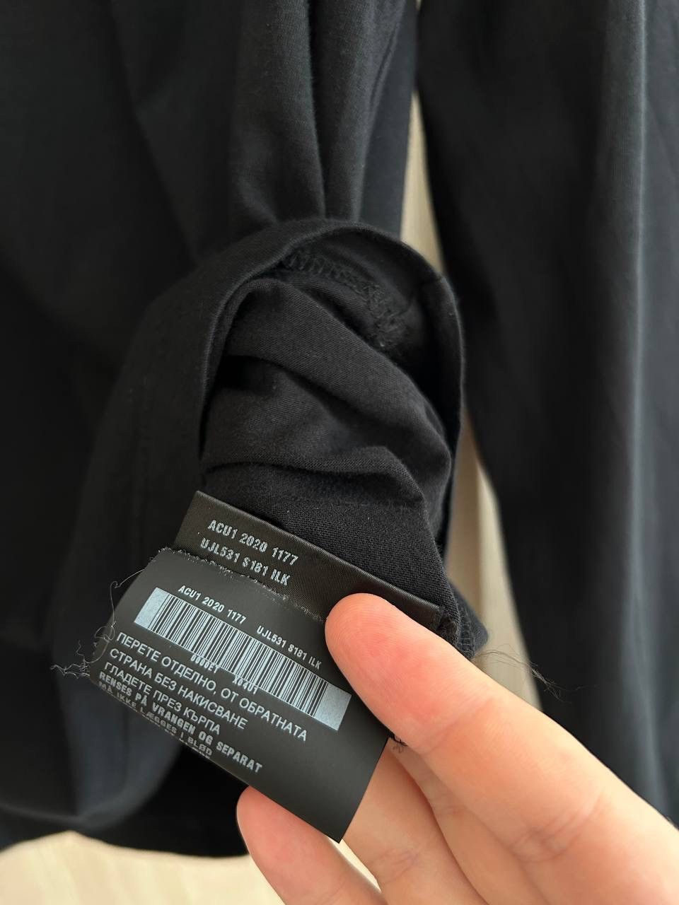 Prada Prada Long Sleeve Crewneck Navy Plague Logo Jumper Size 48 Size US M / EU 48-50 / 2 - 6 Thumbnail