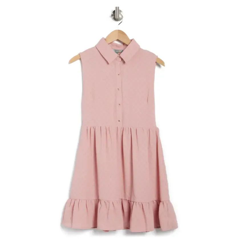 Other Good Luck Gem Collared Button Placket Junior's Sleeveless Mi Size M / US 6-8 / IT 42-44 - 2 Thumbnail
