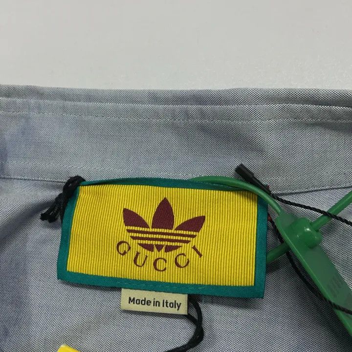 Gucci Gucci X Adidas Short Sleeve Embroidered Shirt-2507 Size US L / EU 52-54 / 3 - 8 Thumbnail