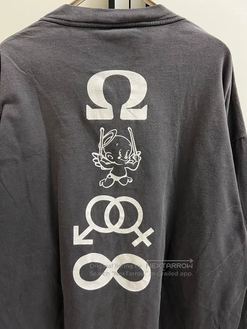 Saint Michael Saint Michael Candle sulfide dyeing old long sleeves Size US XL / EU 56 / 4 - 6 Thumbnail