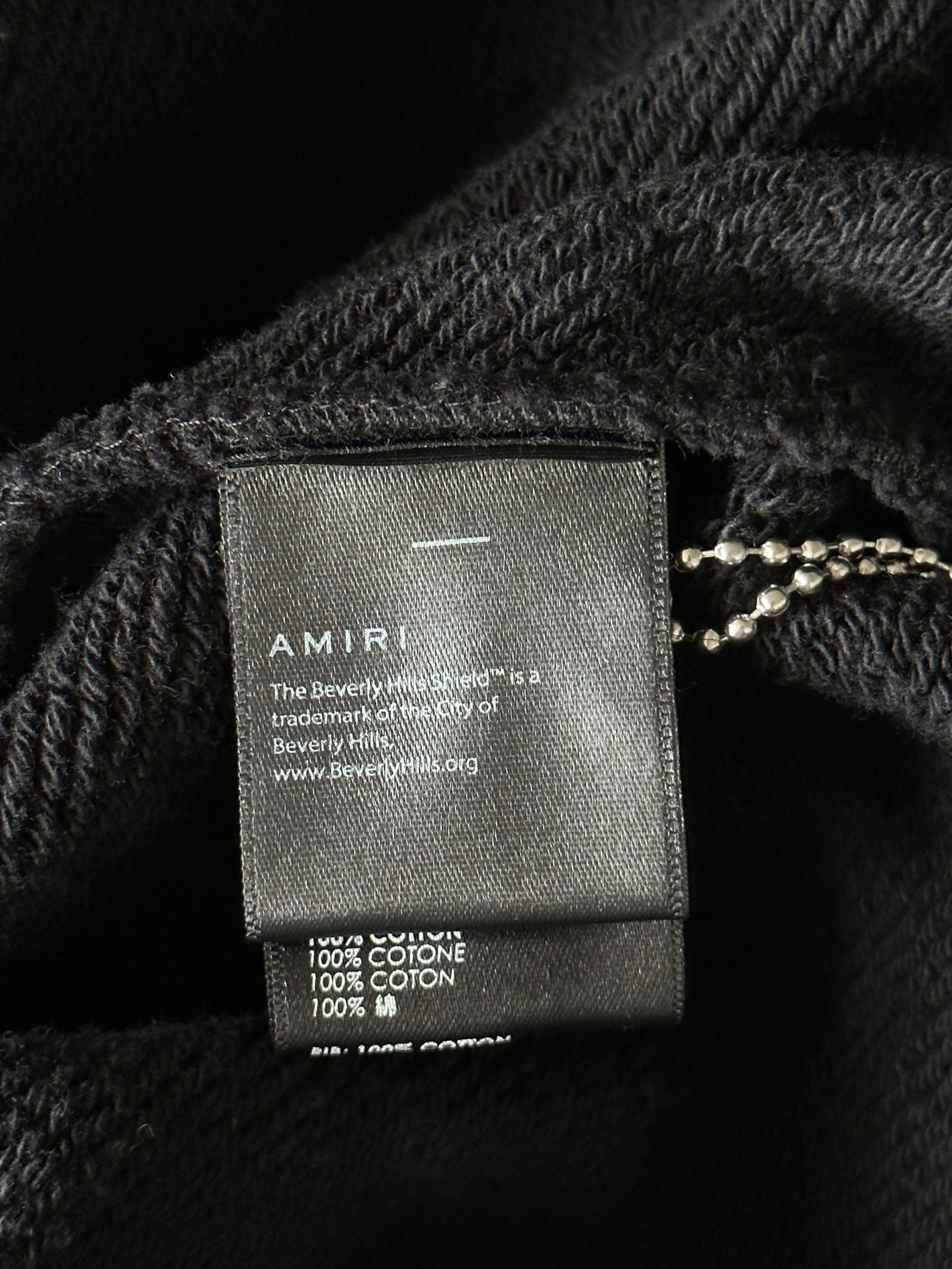 Amiri Amiri Black Rainbow Beverly Hills Hoodie Size US M / EU 48-50 / 2 - 3 Thumbnail