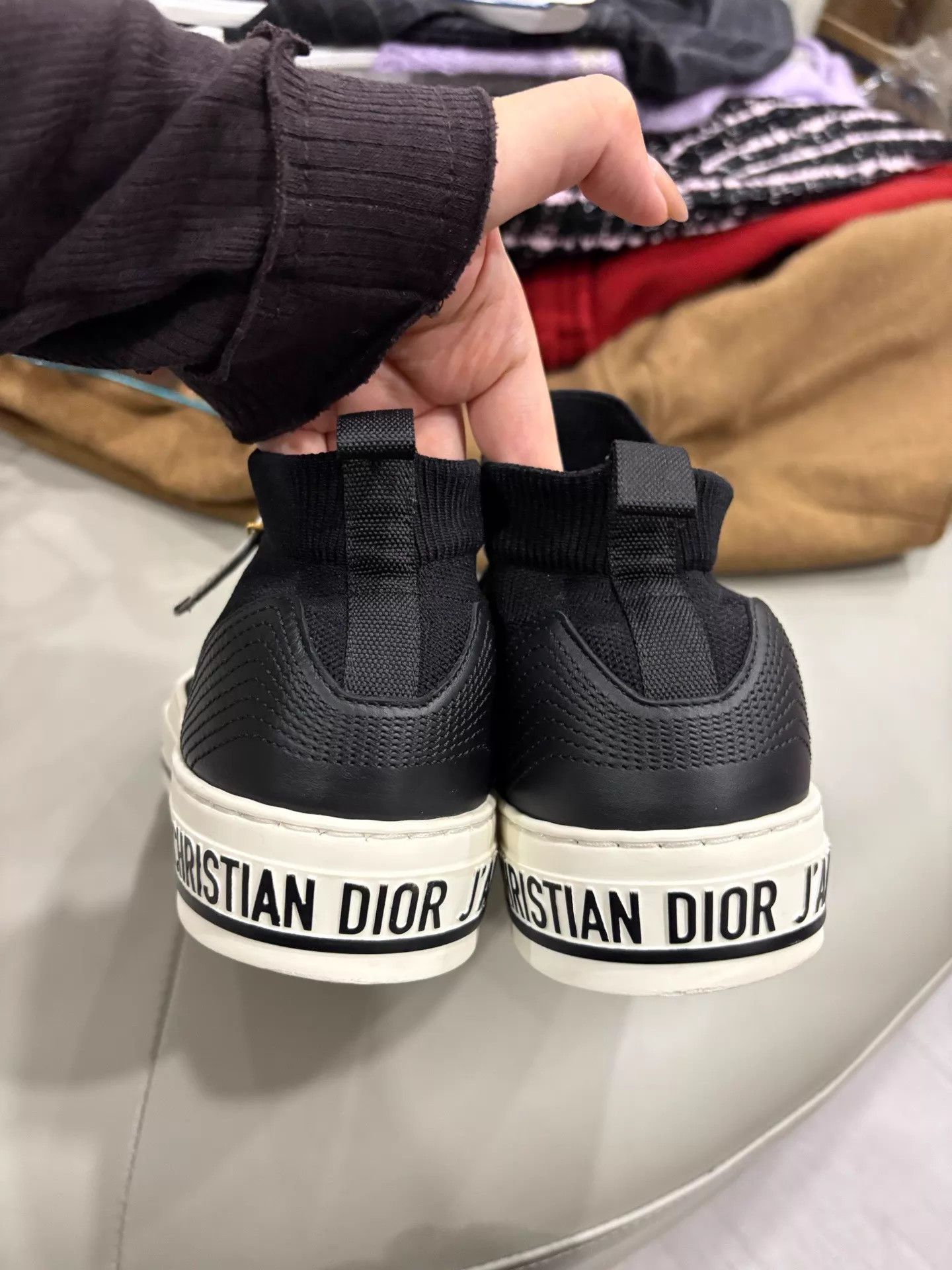 Dior Dior Full Logo Lace-Up Low-Top Sneaker 99 New 36 Size US 5.5 / IT 35.5 - 3 Thumbnail
