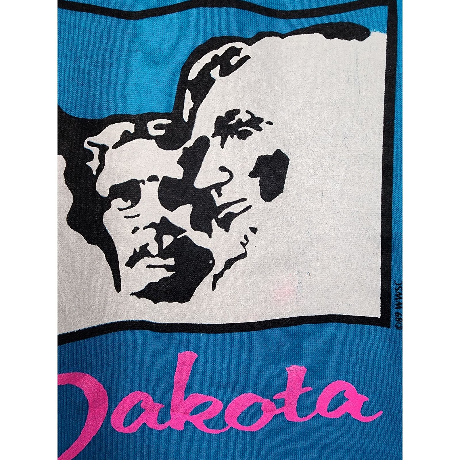 Jerzees × Vintage Vintage Mount Rushmore Shirt South Dakota Tee USA 90s Large Size US L / EU 52-54 / 3 - 5 Thumbnail