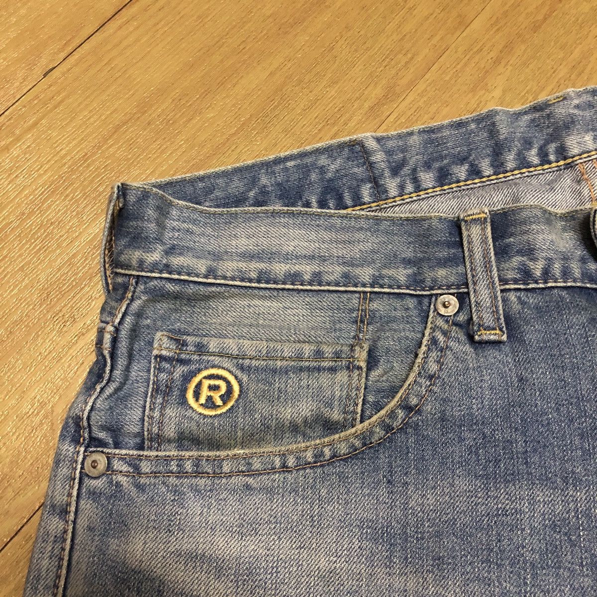 Bape OG Bapesta Denim Jeans Size US 34 / EU 50 - 7 Thumbnail