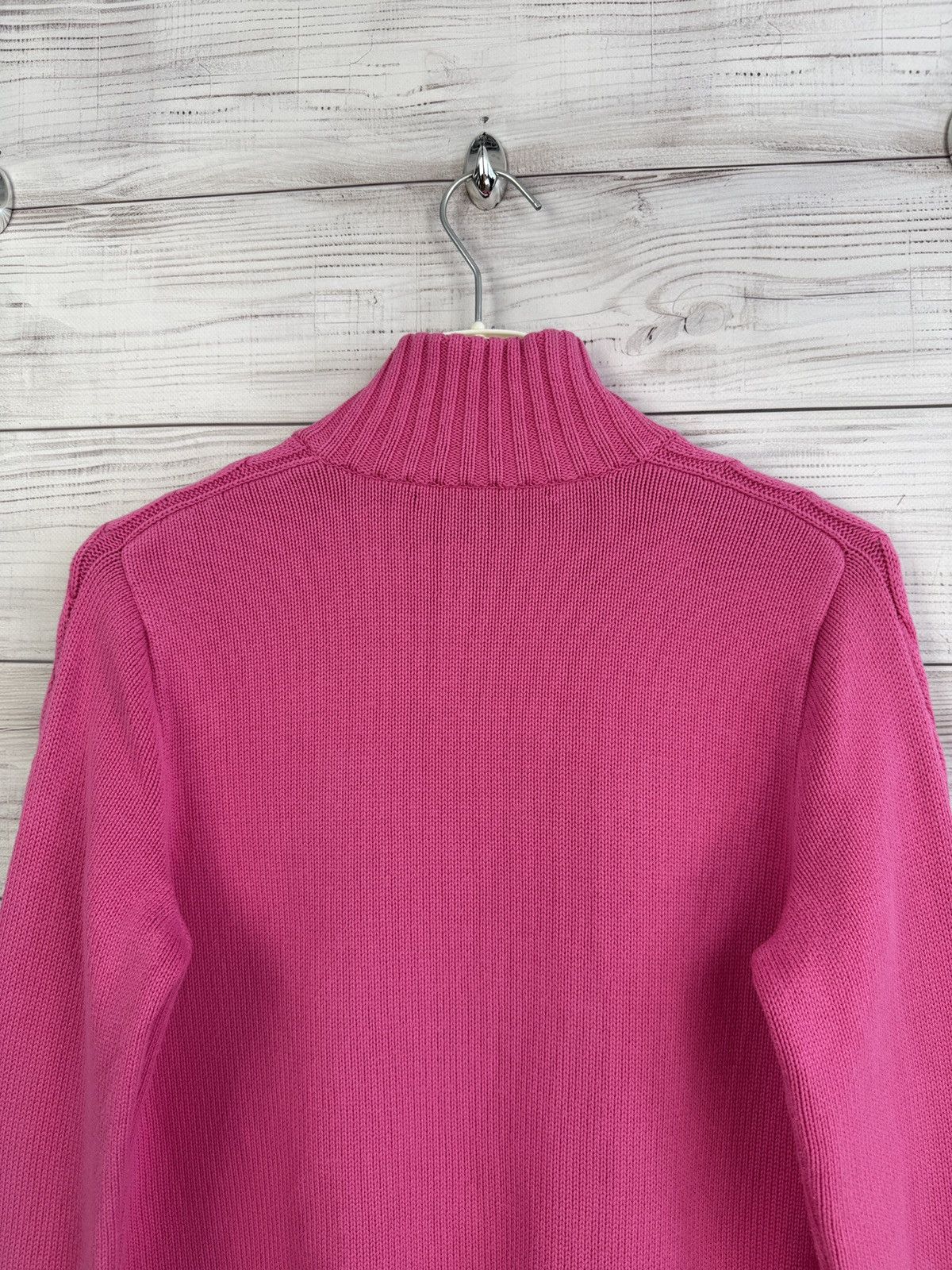 Polo Ralph Lauren 90s Polo Ralph Lauren Sport Vintage Knit Zip Sweater Size L / US 10 / IT 46 - 11 Thumbnail