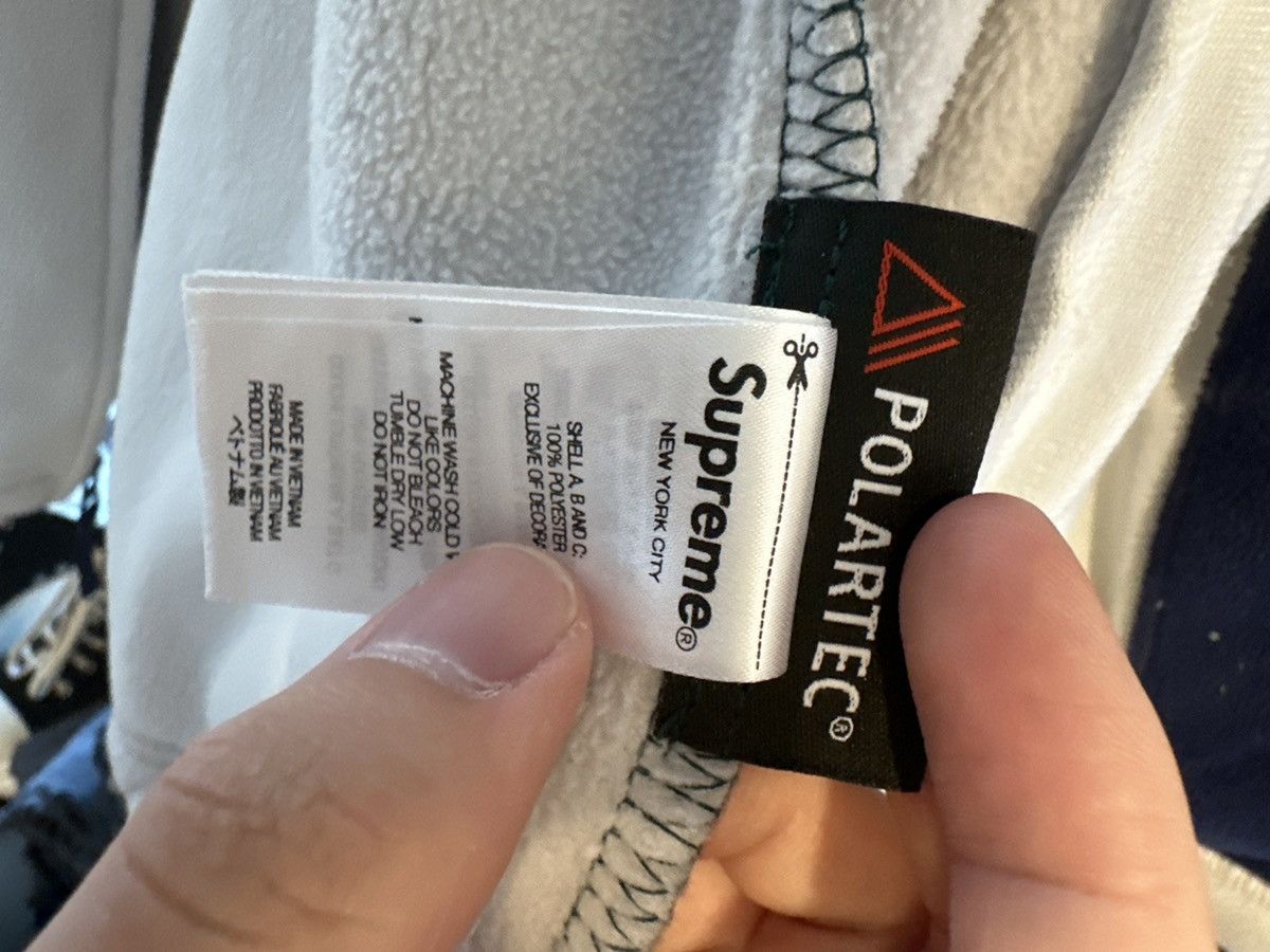 Supreme Supreme Polartec Zip Jacket Navy size L | Grailed