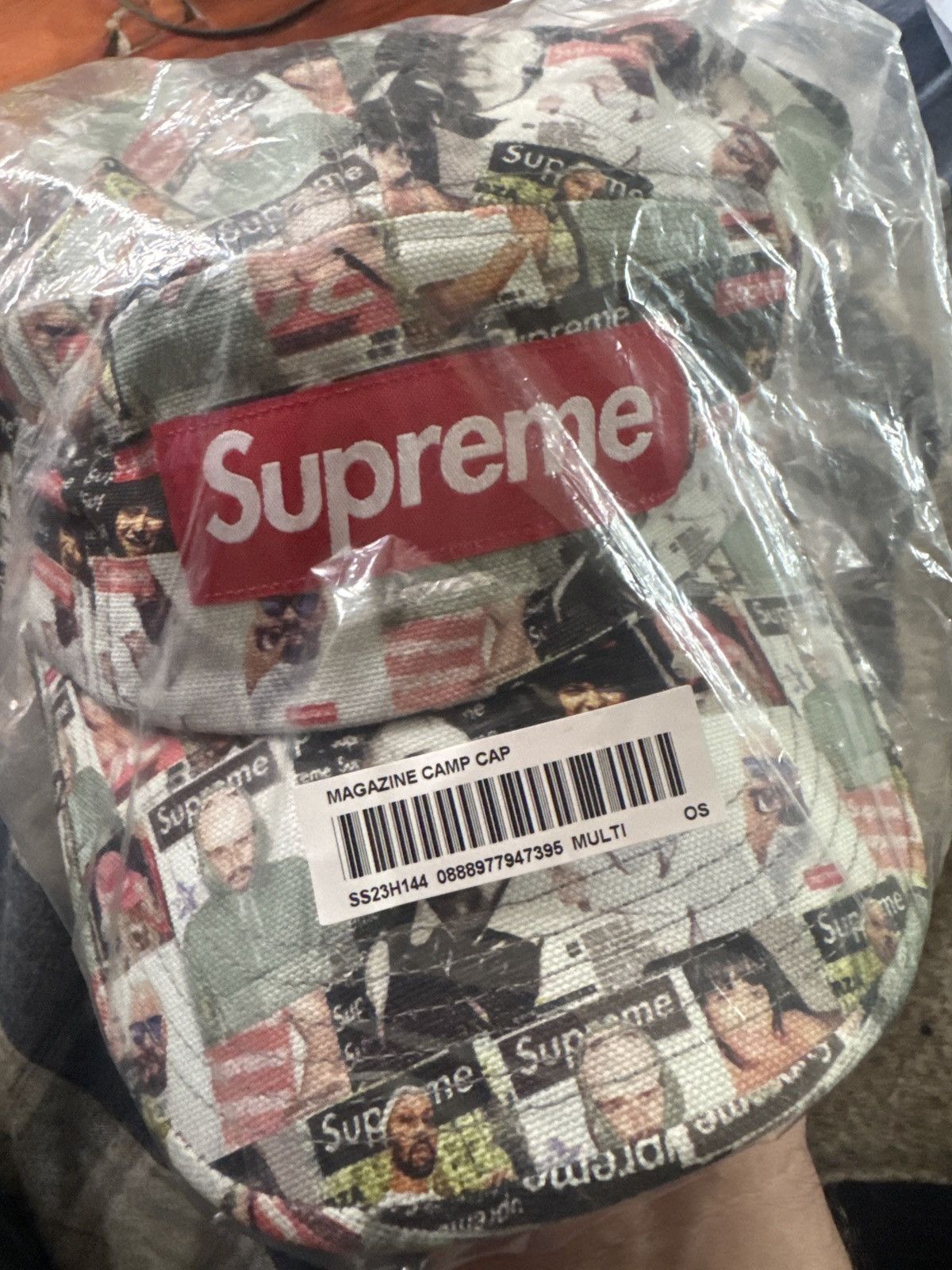 Supreme Supreme Magazine Camp Cap Size ONE SIZE - 1 Thumbnail