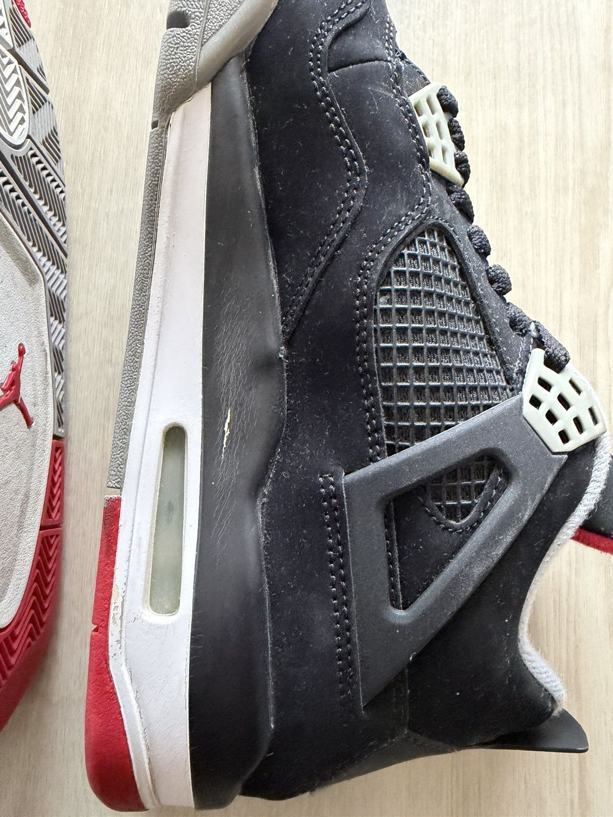Jordan Brand 2012 Jordan 4 Retro Bred Sz 9.5 With Original Box Size US 9.5 / EU 42-43 - 8 Thumbnail