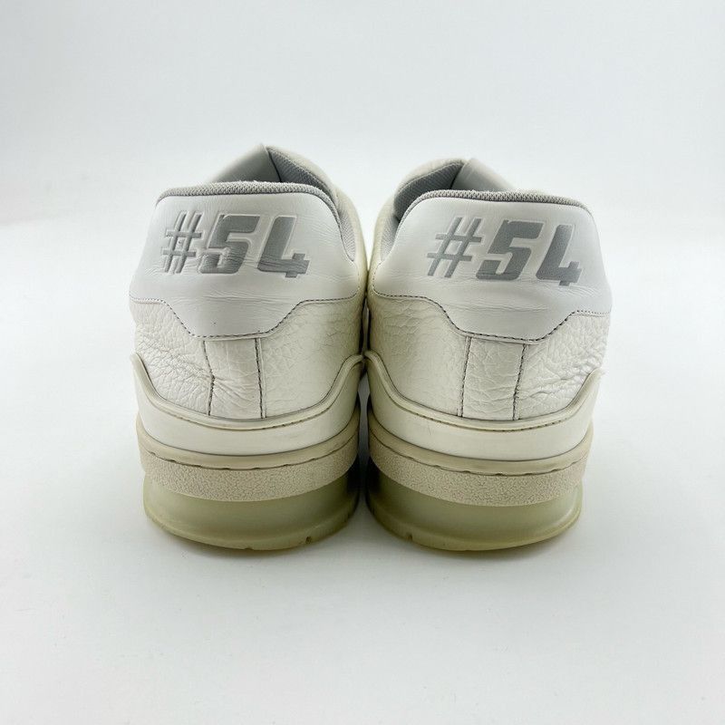 Louis Vuitton Louis Vuitton White Cement Low-Top Trainers -2508 Size US 9.5 / EU 42-43 - 3 Thumbnail