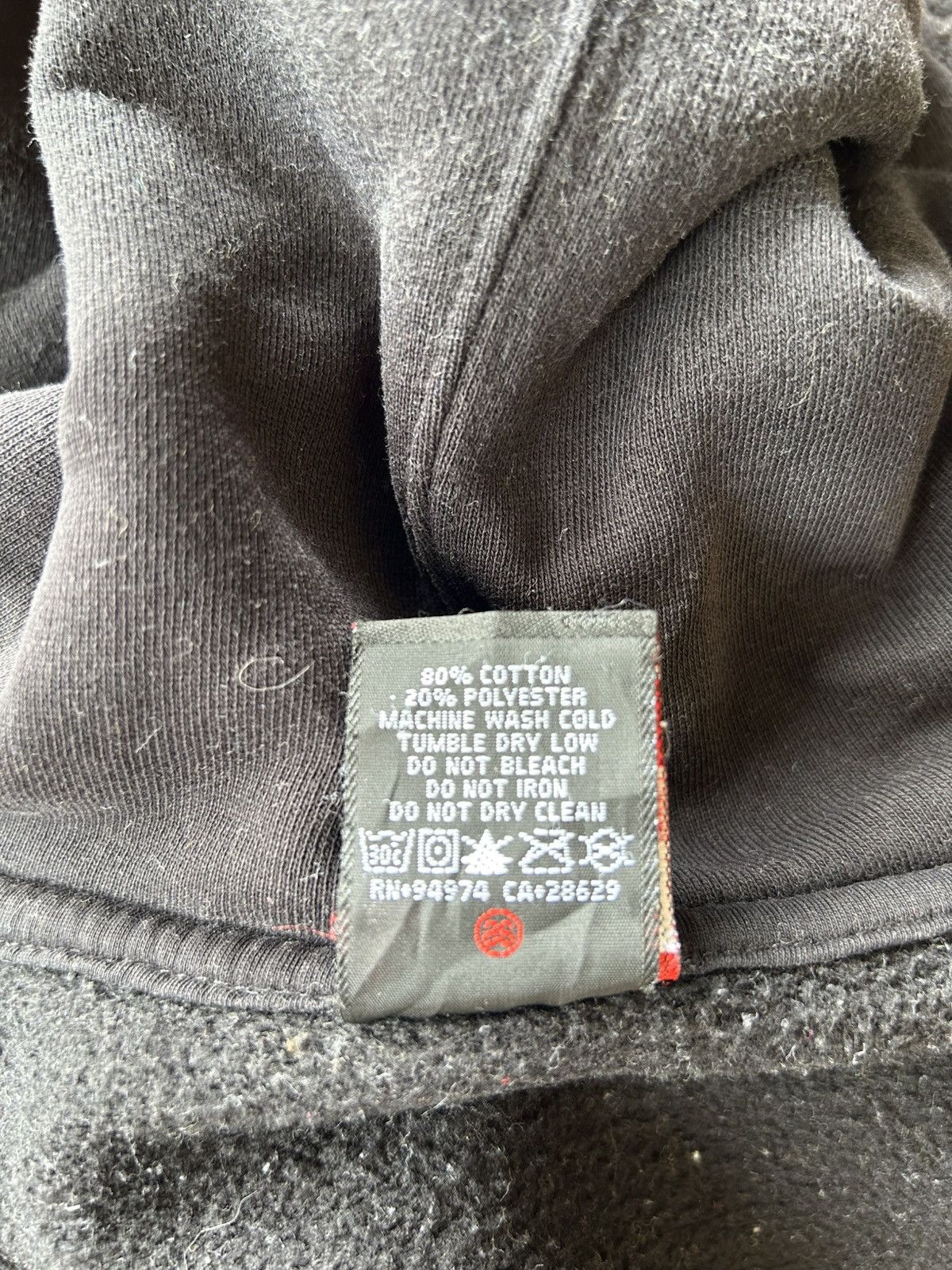 Stussy × Vintage Vintage Stussy Property Of Stussy Intl Hoodie Size US XL / EU 56 / 4 - 10 Thumbnail