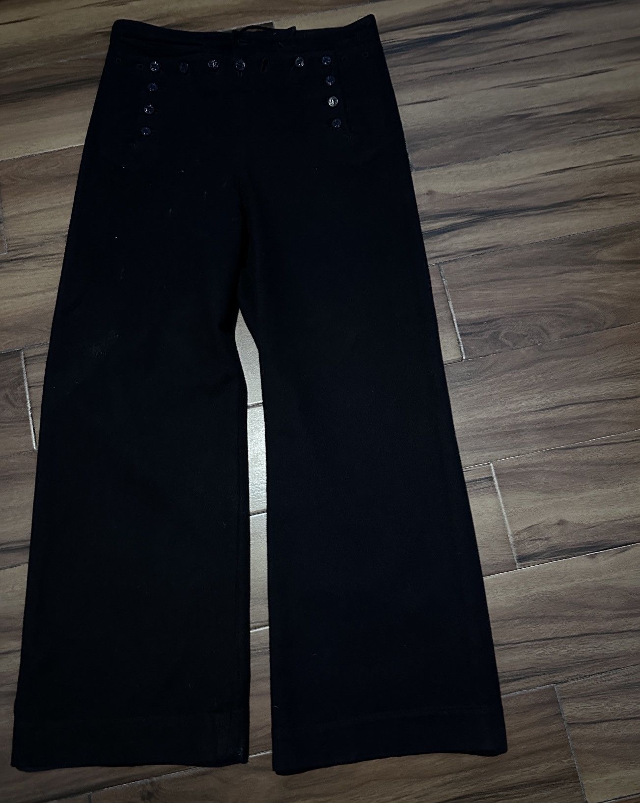 Vintage Vintage Black U.S. Navy Sailor Pants Size US 30 / EU 46 - 3 Thumbnail