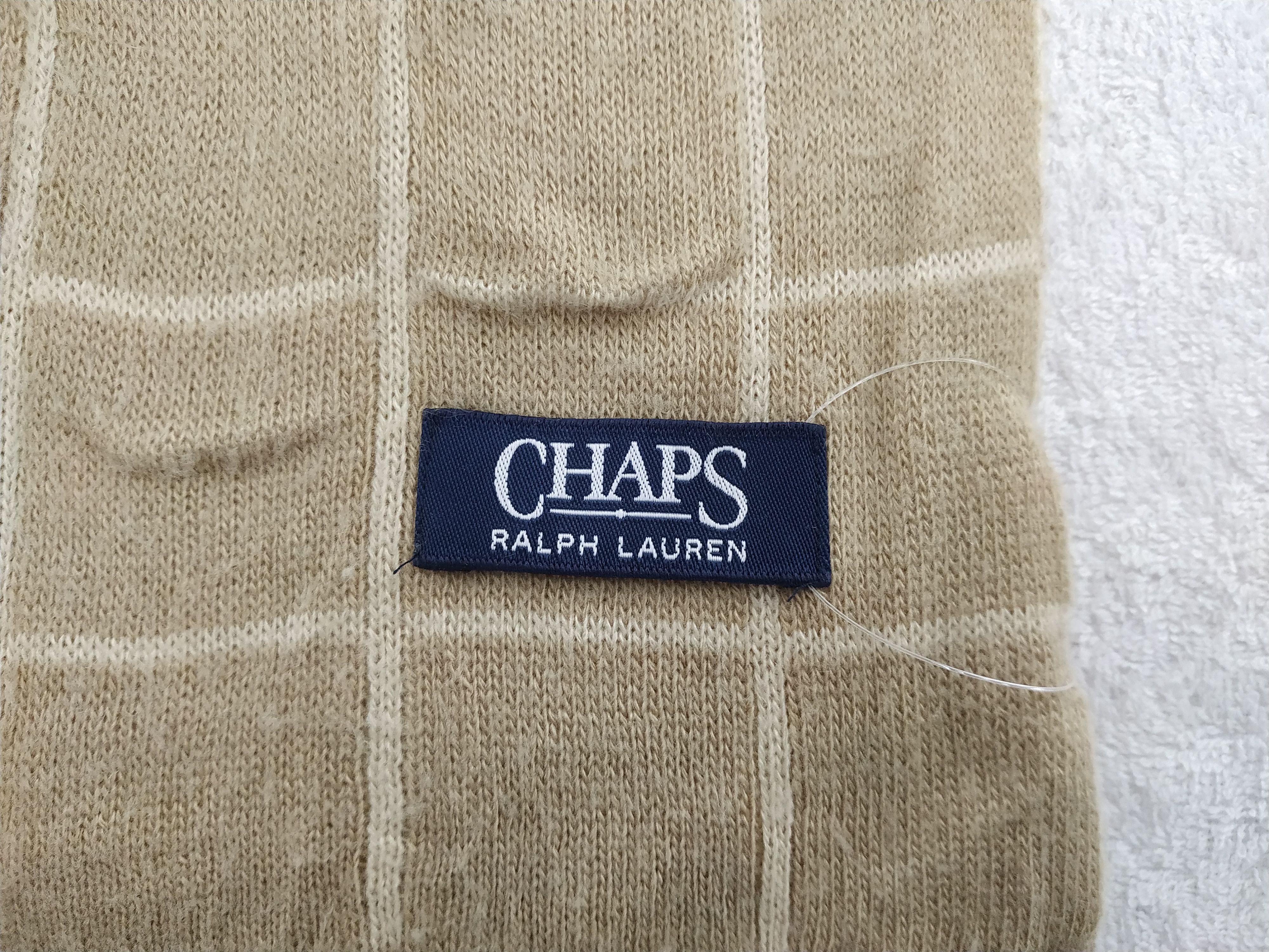Chaps Ralph Lauren Vintage Chaps Ralph Lauren Scarf/Muffler/Neckwear MF411 Size ONE SIZE - 5 Thumbnail