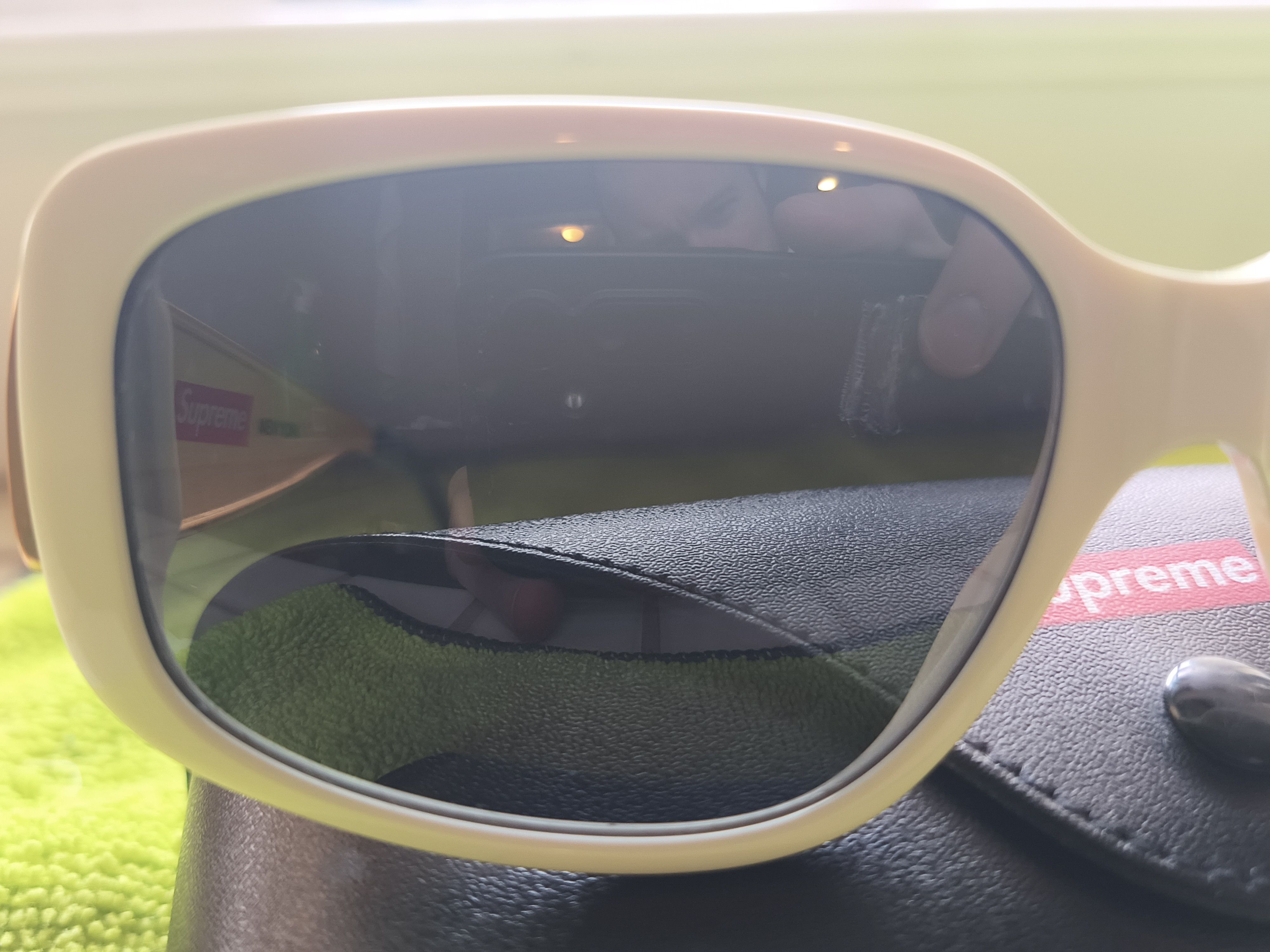 Supreme supreme royce sunglasses gold and white vintage Size ONE SIZE - 7 Thumbnail