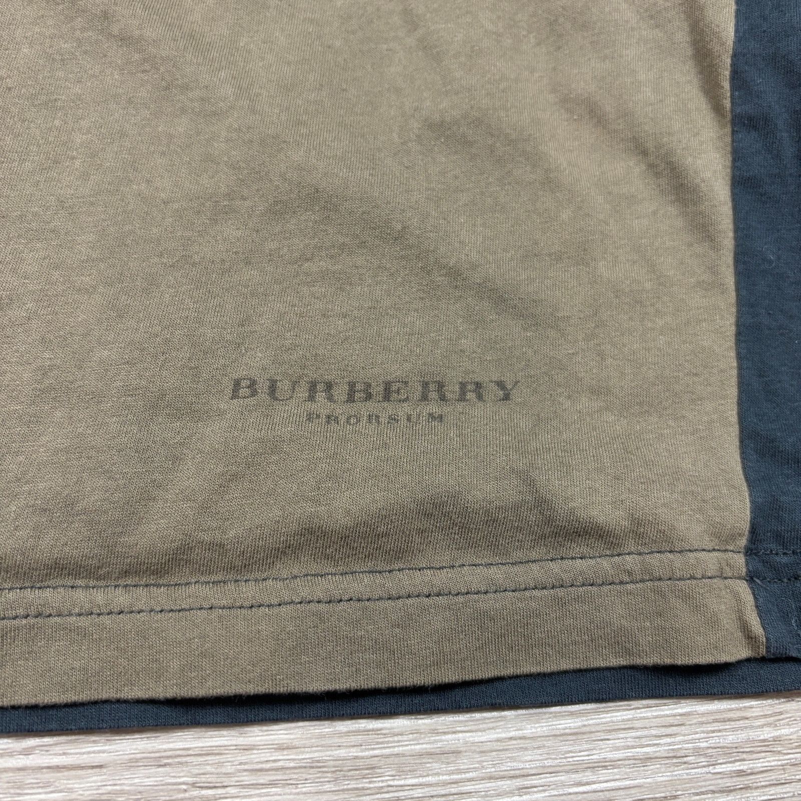 Burberry Prorsum Burberry Prorsum Colorblock Pocket T Shirt Men's Small Retro Size US S / EU 44-46 / 1 - 6 Thumbnail