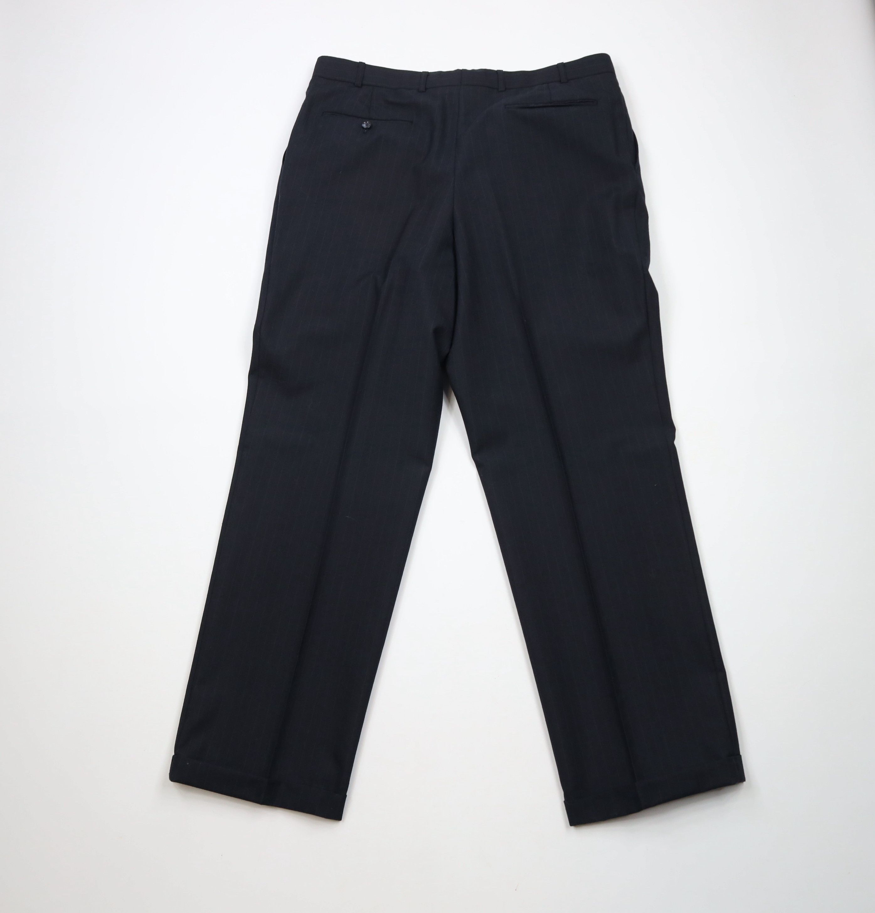 Vintage Vintage 90s Streetwear Wool Blend Wide Leg Chino Pants Size US 38 / EU 54 - 8 Thumbnail
