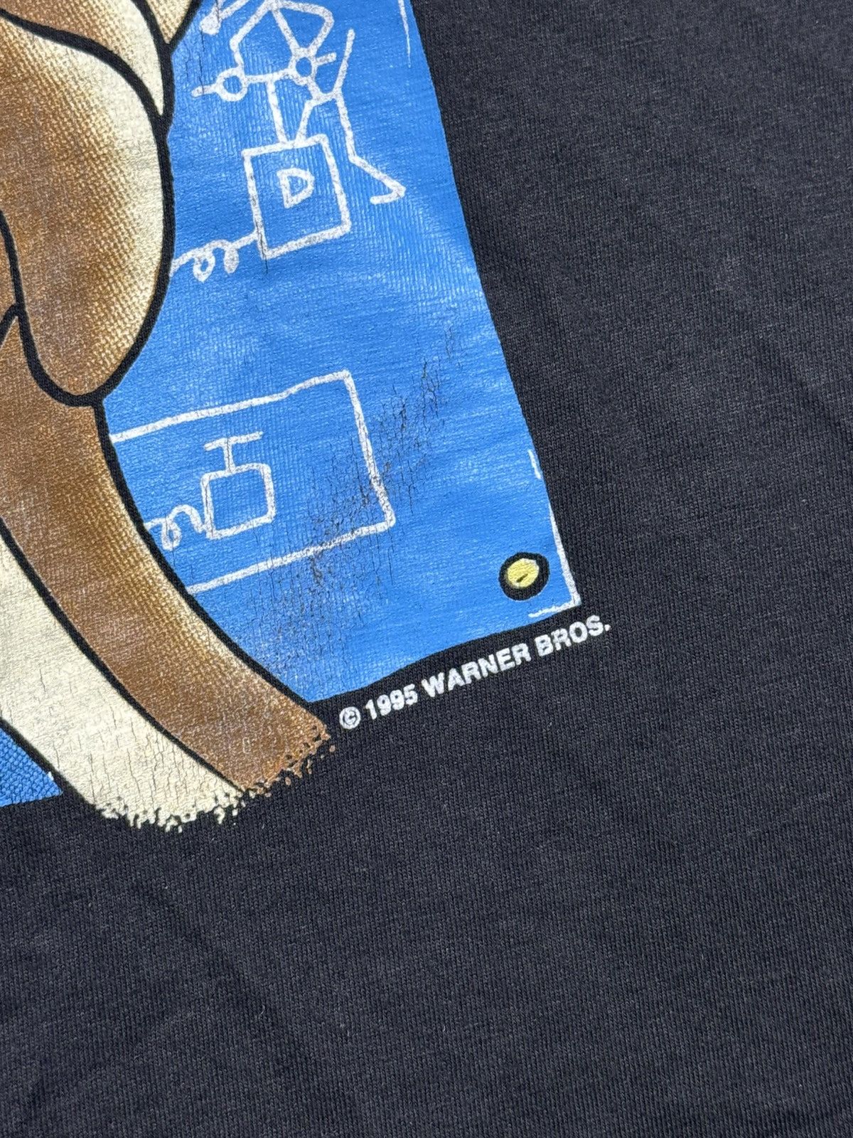 Warner Bros Vintage Wile Coyote “No More Mr. Nice Guy” Single Stitch Size US XXL / EU 58 / 5 - 4 Thumbnail