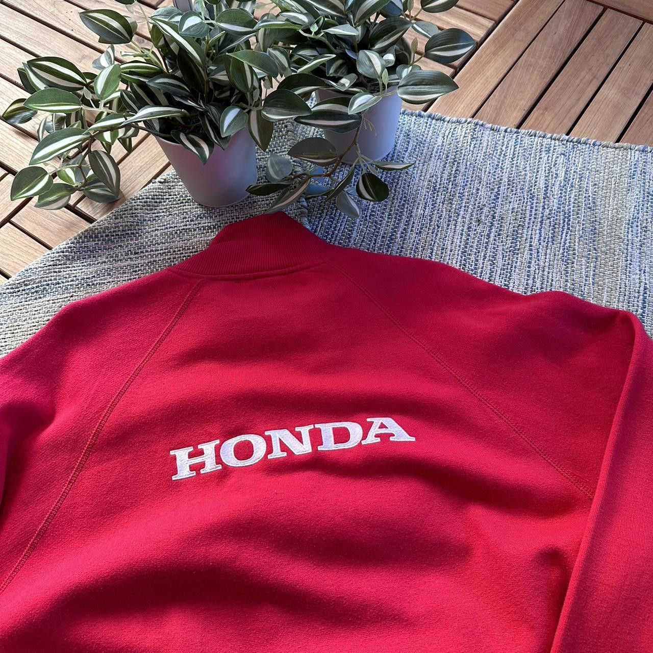 Honda Vintage Y2K Honda Racing F1 Motorsport Zip Up Track Jacket Size US XL / EU 56 / 4 - 5 Thumbnail