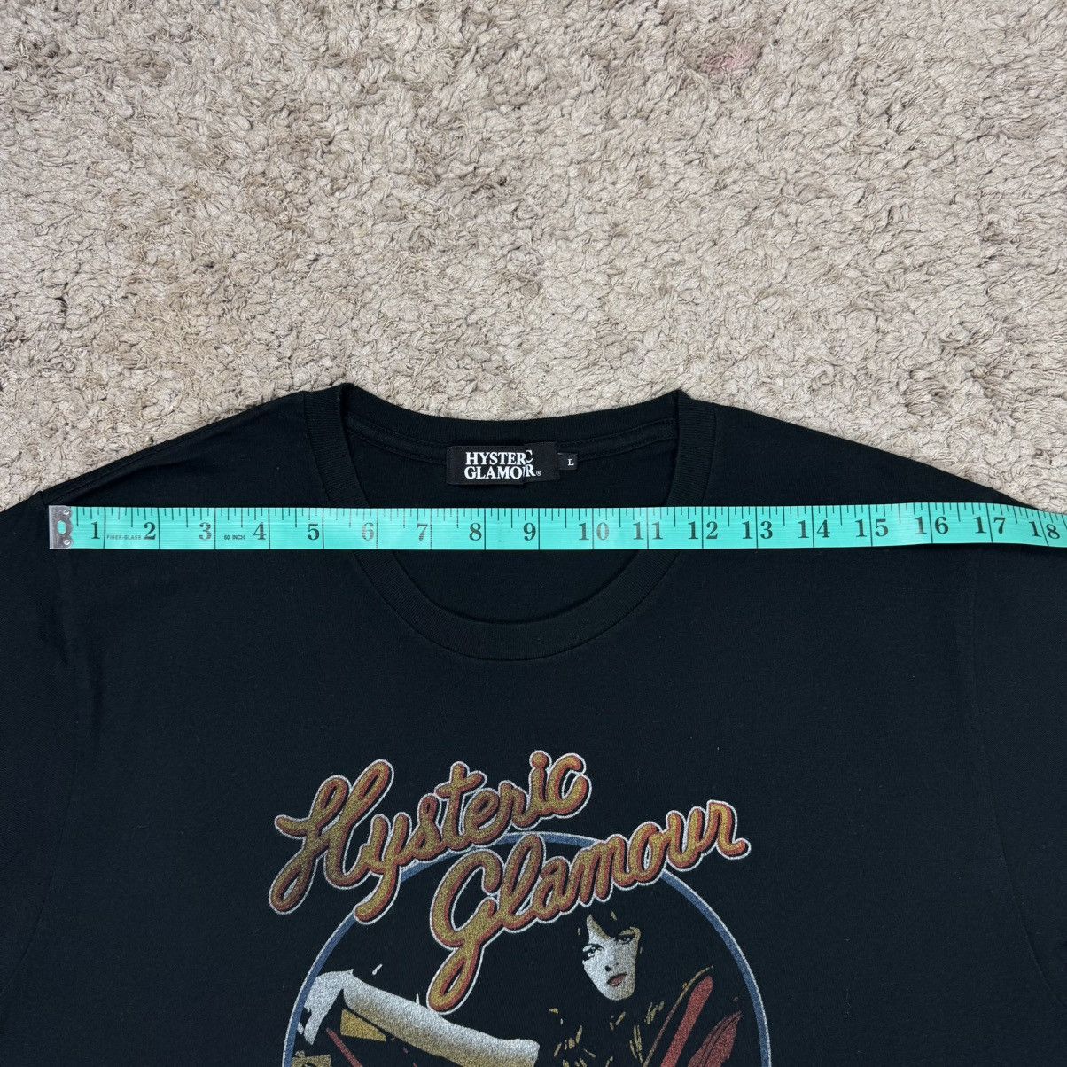 Hysteric Glamour Hysteric Glamour Youth Flame Exposed T-shirt Size US L / EU 52-54 / 3 - 15 Thumbnail