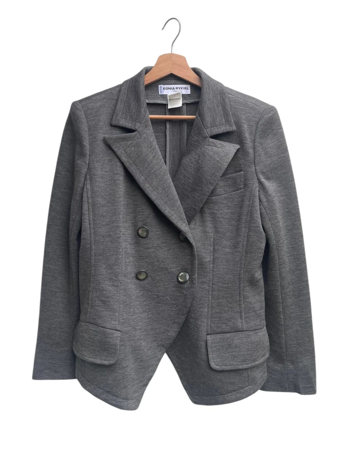 Sonia Rykiel Sonia Rykiel Double Breasted Wool Jacket Size M / US 6-8 / IT 42-44 - 2 Thumbnail