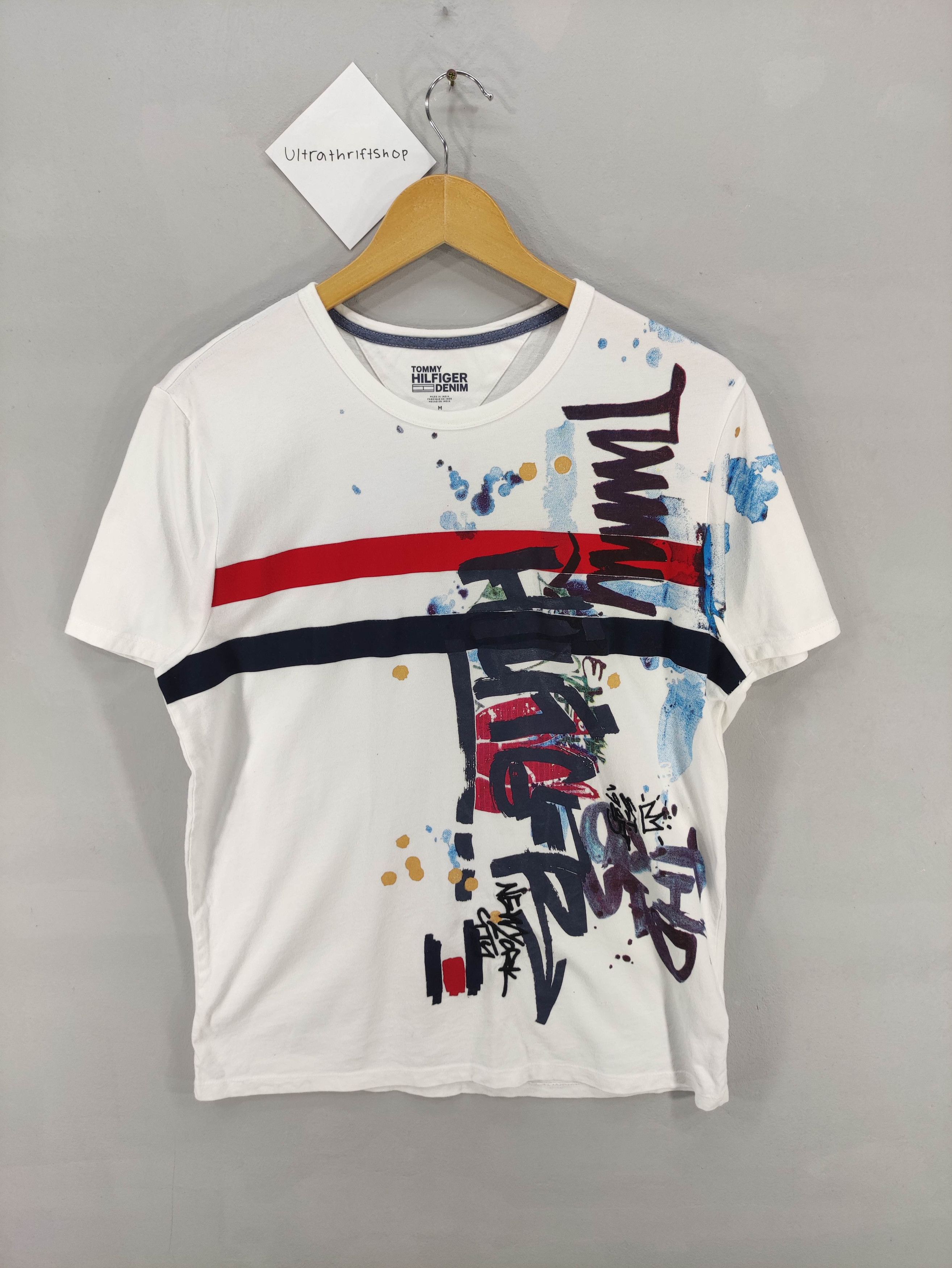 Tommy Hilfiger Tommy Hilfiger Big Logo Tee Tshirt Size US M / EU 48-50 / 2 - 1 Thumbnail