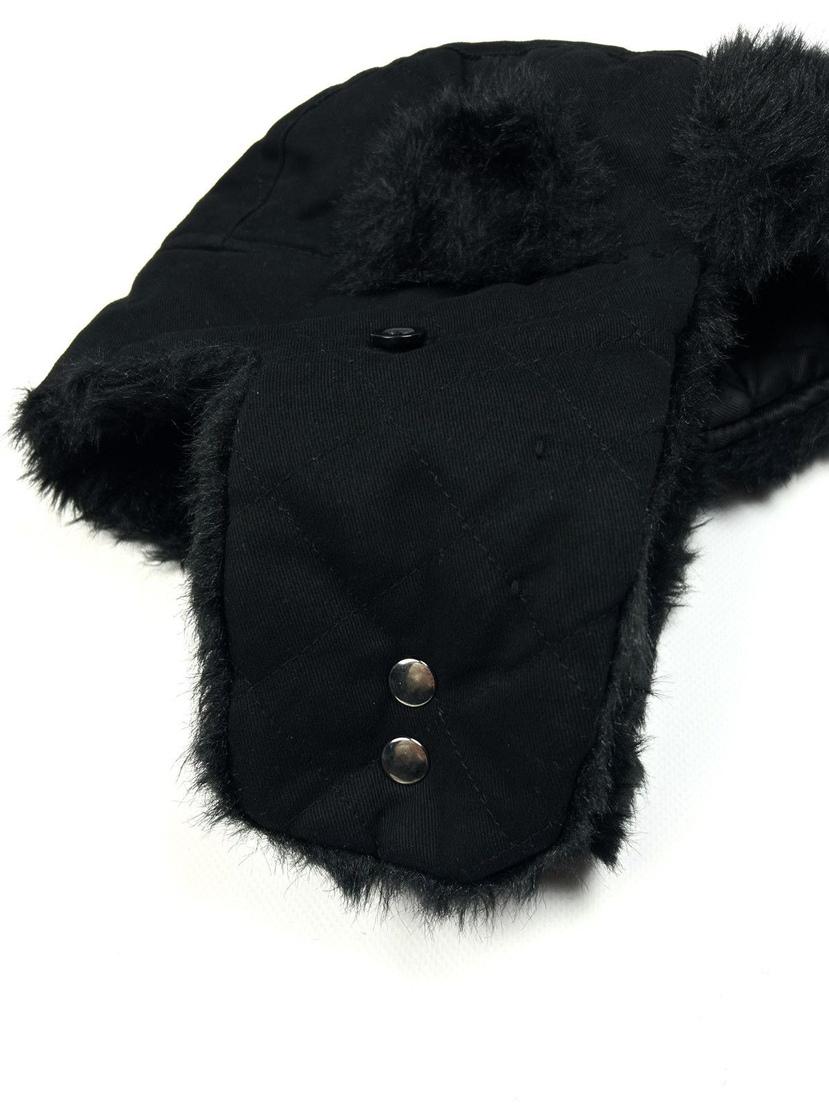 New Era Rare New Era Canada Ushanka Hat Black Vintage Y2K Size ONE SIZE - 11 Thumbnail
