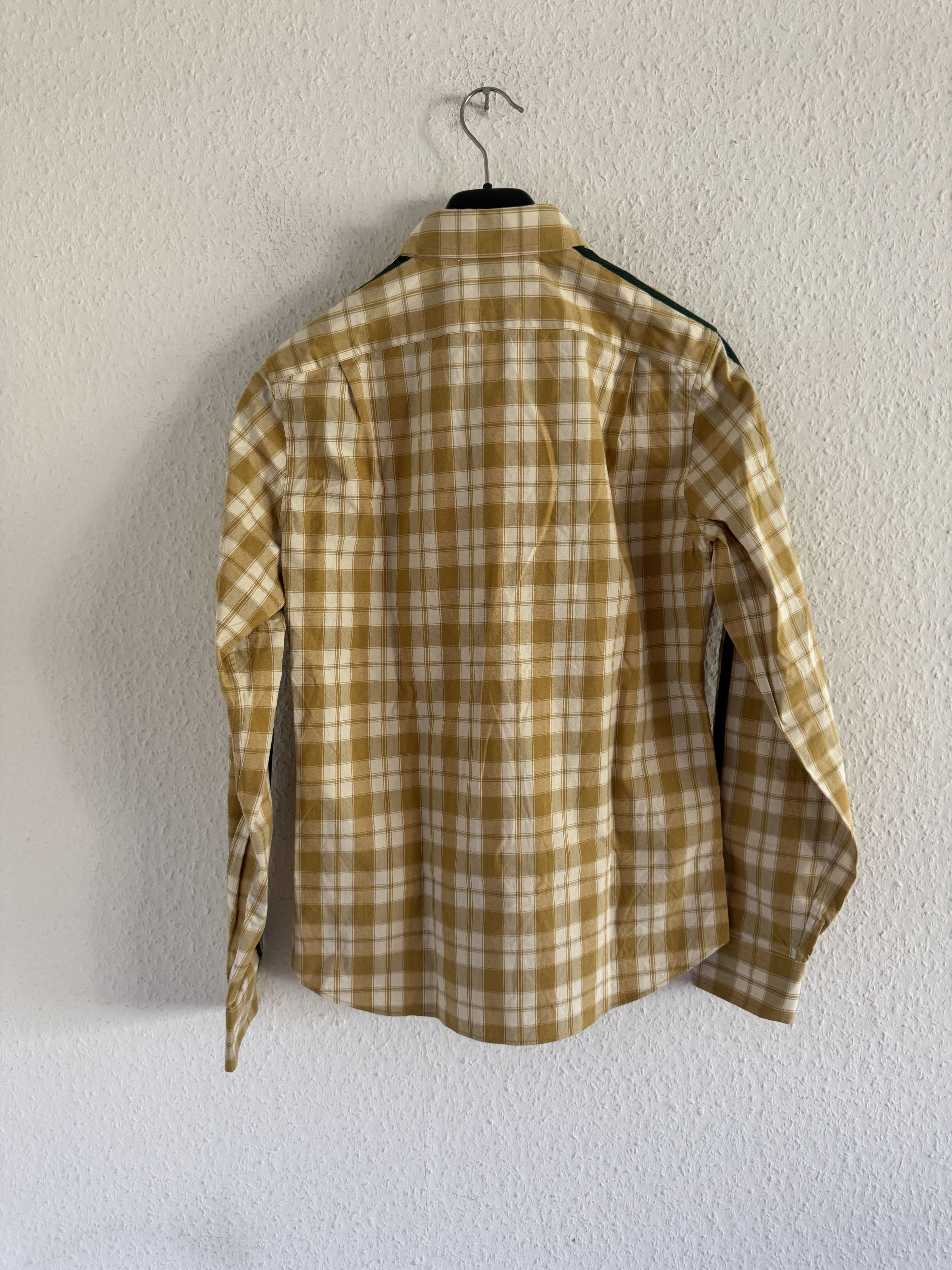 Gucci Checked Shirt with Stripes Size US S / EU 44-46 / 1 - 10 Thumbnail