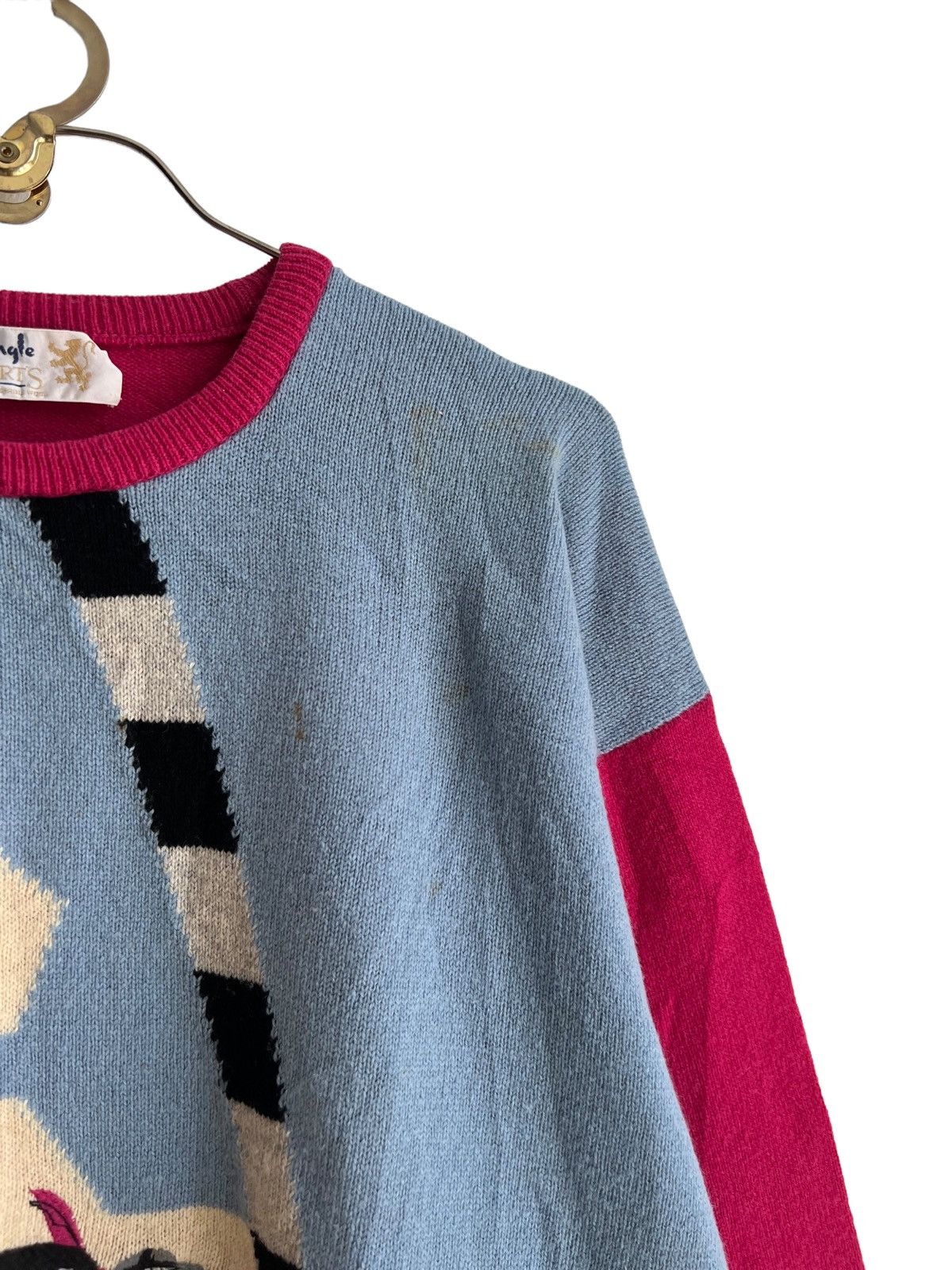Golf le Fleur Vintage Pringle of Scotland Ski Adventure Wool Knitwear Size US L / EU 52-54 / 3 - 4 Thumbnail