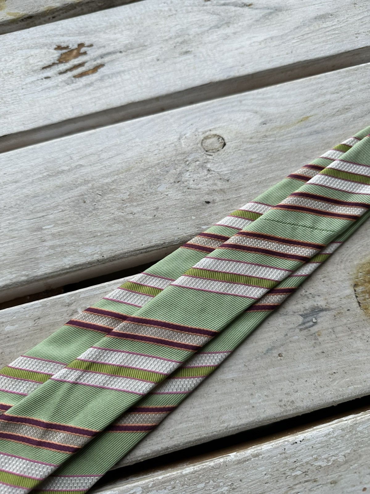 Hugo Boss × The Tie Bar × Vintage 🚨Vintage Hugo Boss tie 90s Flowers cravatca Y2K Calssic Size ONE SIZE - 4 Thumbnail
