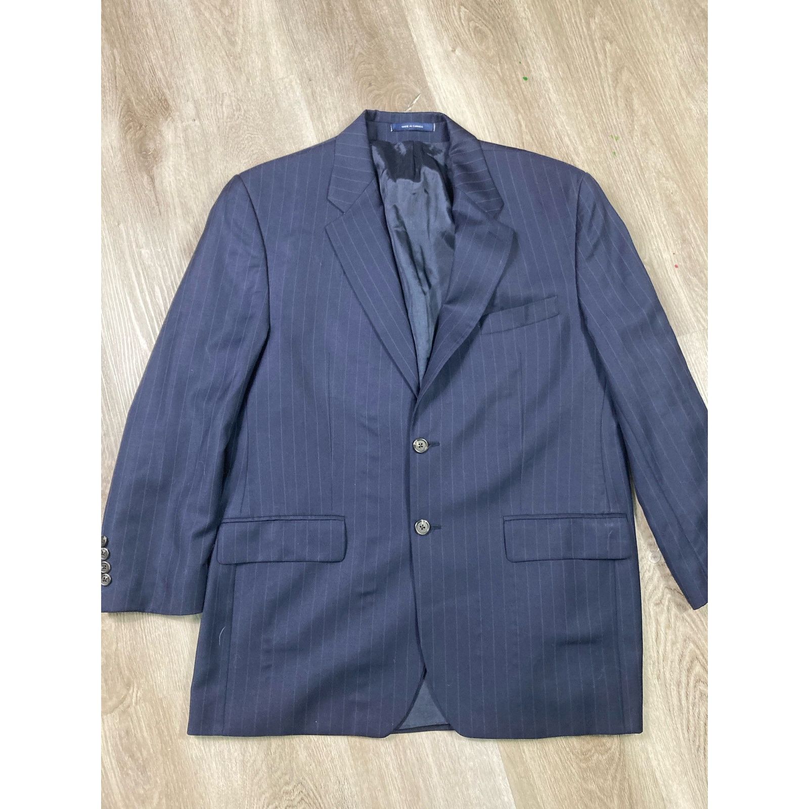 Lauren Ralph Lauren Lauren Ralph Lauren Women's Navy Blue Blazer Jacket 42R Size M / US 6-8 / IT 42-44 - 10 Thumbnail
