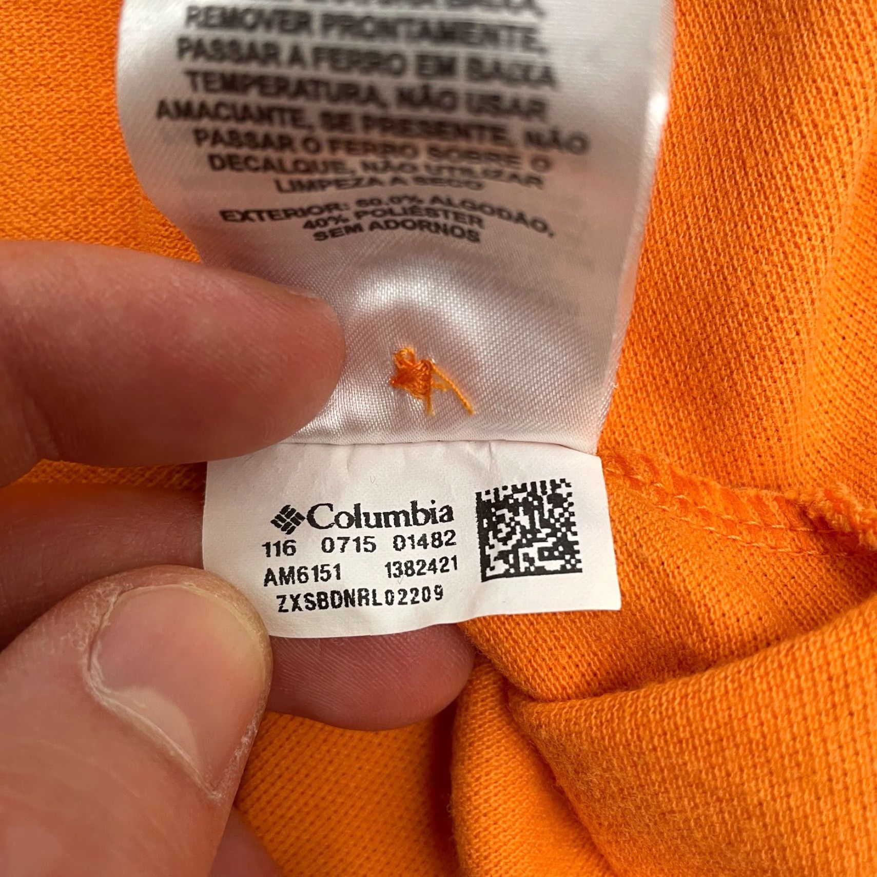 Vintage Columbia Omni Wick Shirt Mens Medium Orange Short Sleeve Collared Active Polo Size US M / EU 48-50 / 2 - 6 Thumbnail