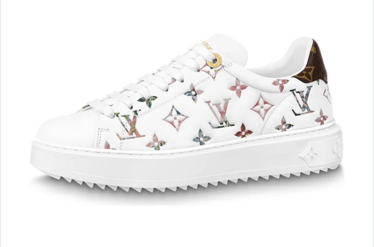Louis Vuitton LV sneakers -authentication tag attached✅very good condition Size US 7 / IT 37 - 15 Thumbnail