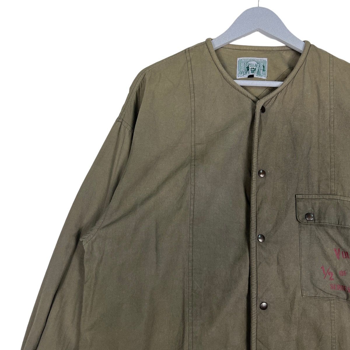 Issey Miyake 🔥 80s VTG ISSEY MIYAKE WOW SERIES TRD CUT COLAR JACKET Size US L / EU 52-54 / 3 - 7 Thumbnail