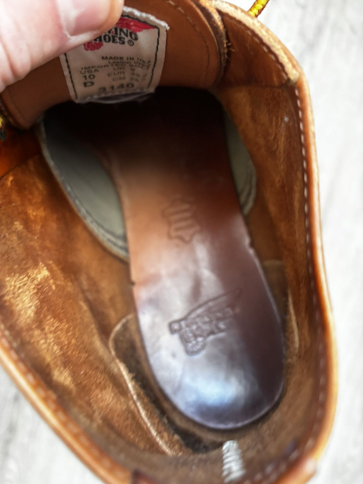 Red Wing Red Wing 3140 Work Chukka (2013, Made in USA) – Size 10D Size US 10 / EU 43 - 20 Thumbnail