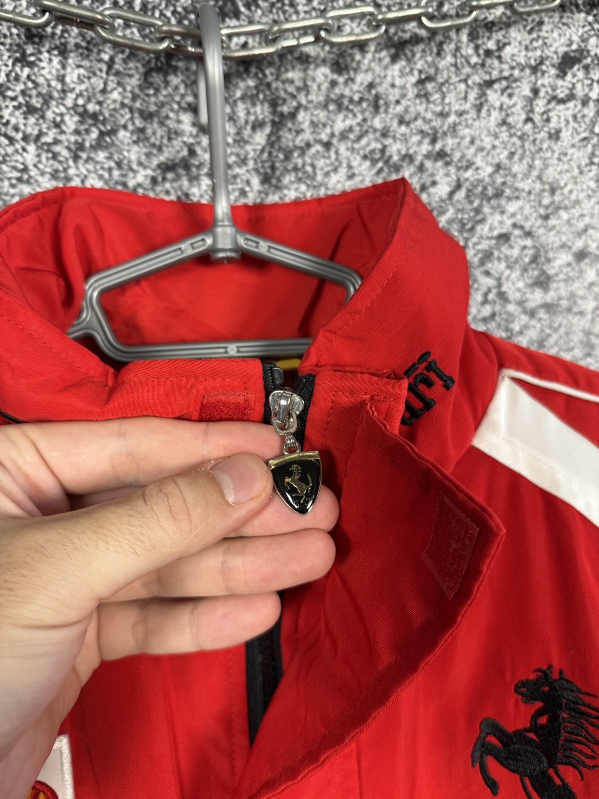 Ferrari Vintage Ferrari Racing Jacket Formula 1 Schumacher Size L Size US L / EU 52-54 / 3 - 12 Thumbnail