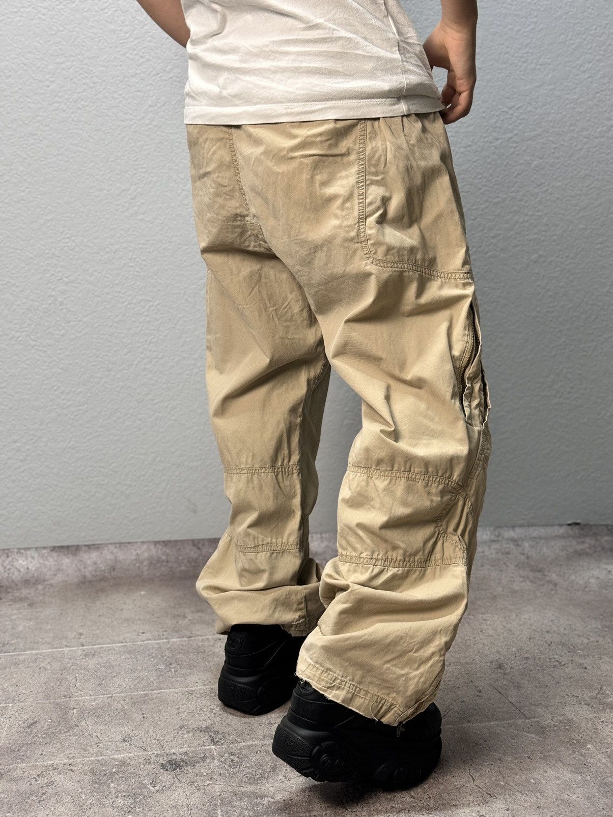 Nike × Vintage Vintage Nike Cagro Baggy Fit pants drill vintage cargo Size US 34 / EU 50 - 4 Thumbnail