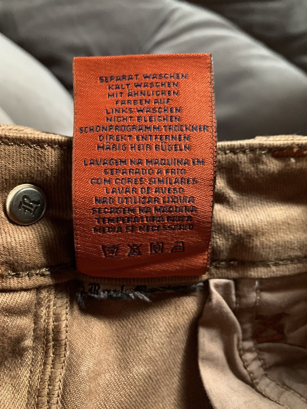 Rock Revival *RARE* New Rock Revival Distressed Biker Moto Denim Jeans Size US 34 / EU 50 - 14 Thumbnail