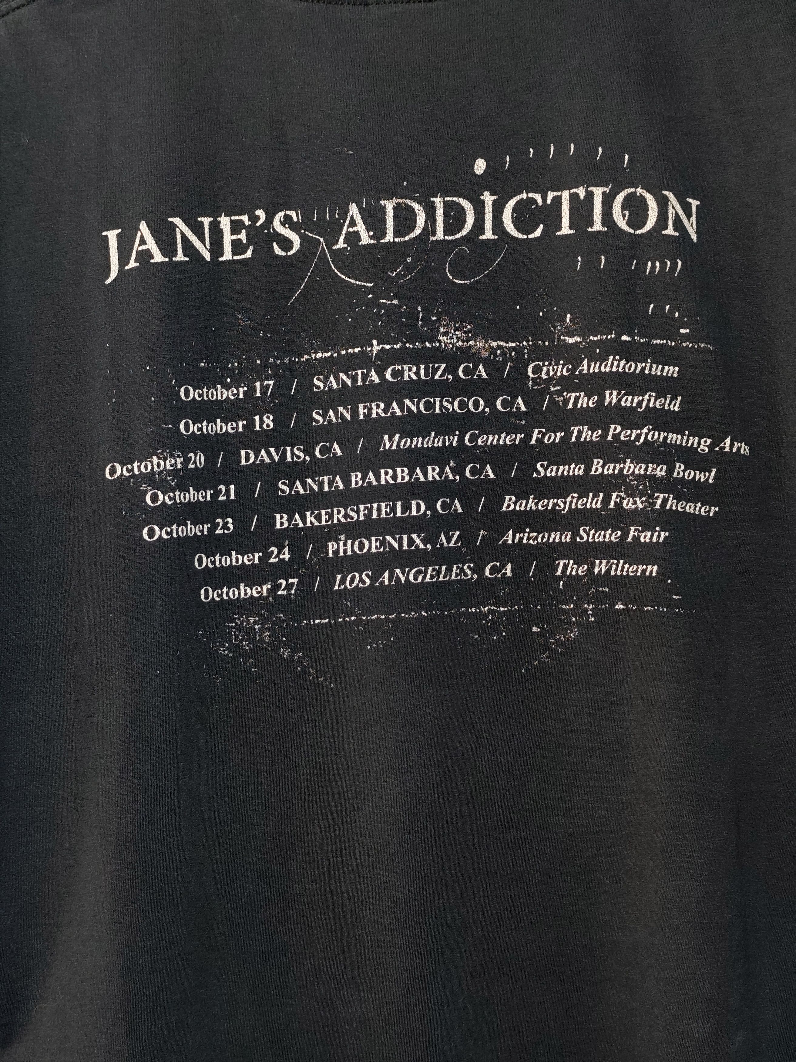 Jane's Addiction 🔥RARE🔥JANE'S ADDICTION VINTAGE TSHIRT Size US XL / EU 56 / 4 - 4 Thumbnail