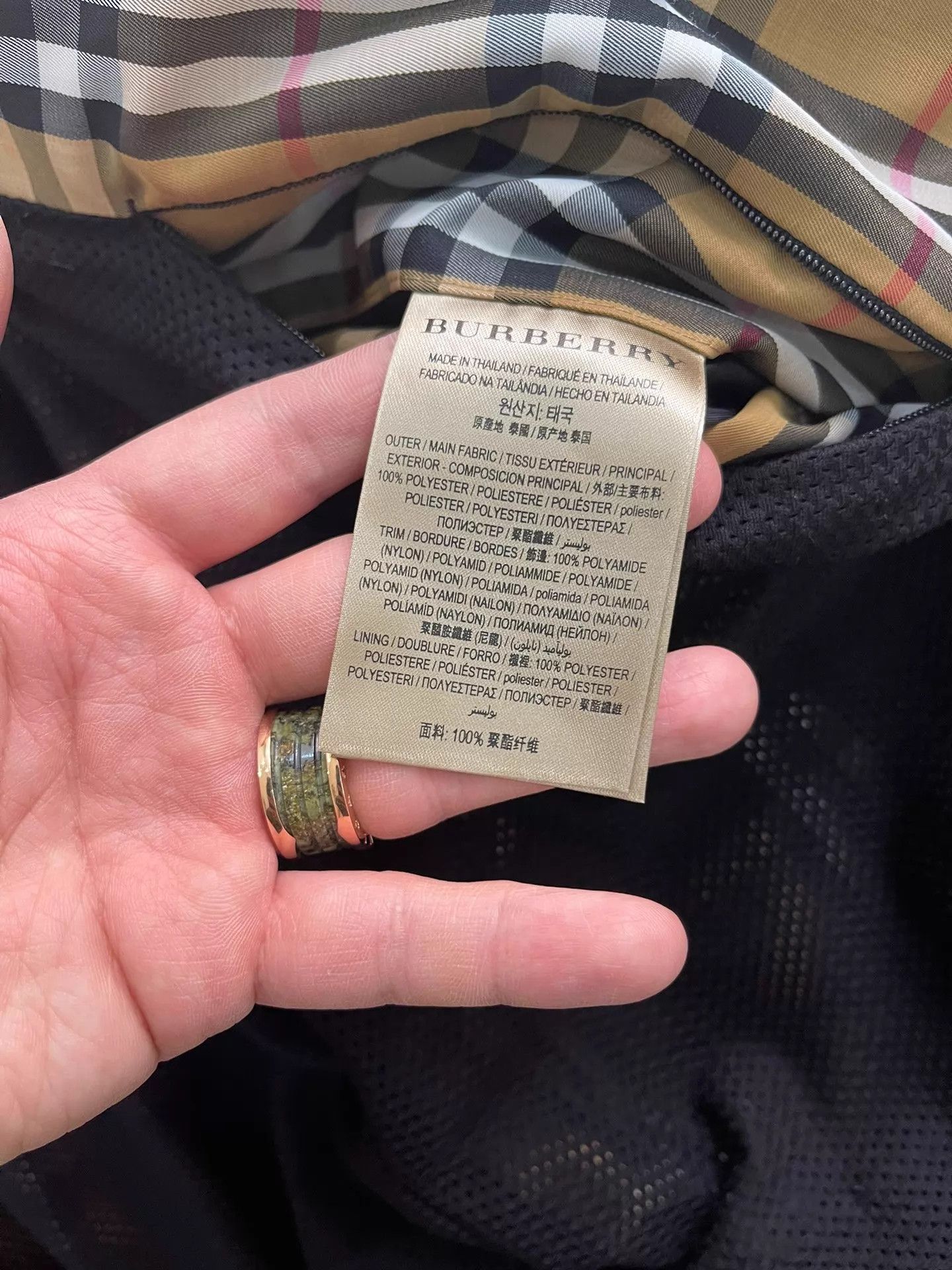 Burberry Burberry Classic Check Jacket 50 Authentic Versatile Stylish Size US M / EU 48-50 / 2 - 4 Thumbnail