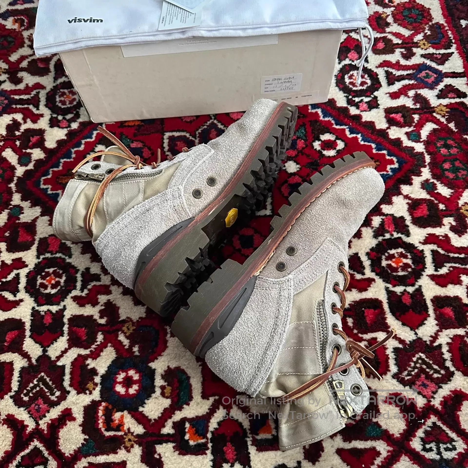 Visvim Multi Color Lace-Up Boots Size 8. Size US 8 / EU 41 - 6 Thumbnail