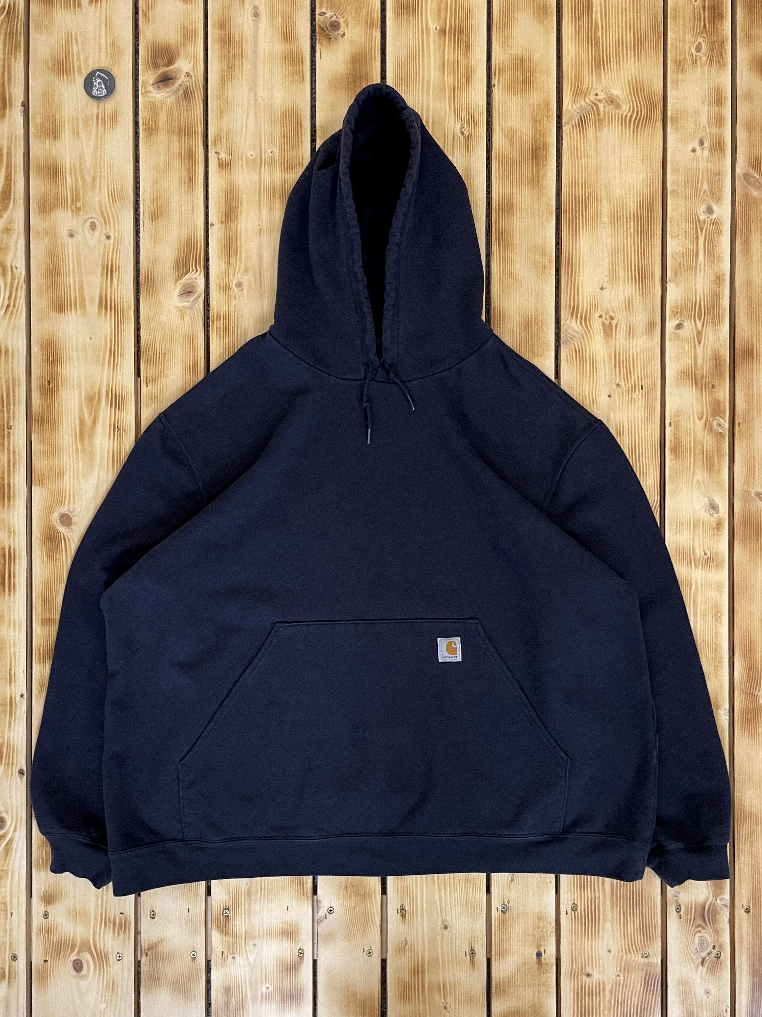 Carhartt Carhartt Blank Hoodie Dark Blue Size US XXL / EU 58 / 5 - 1 Thumbnail