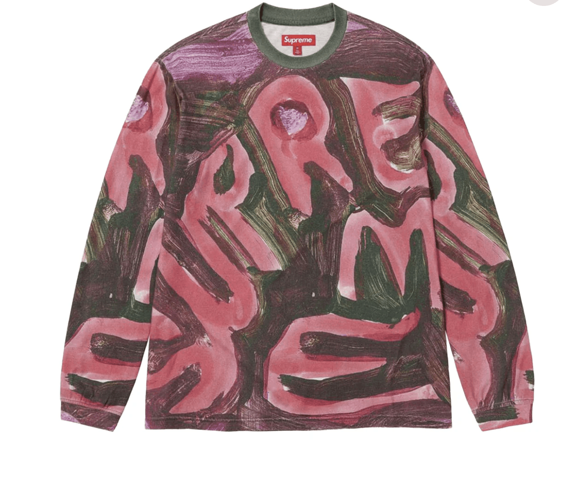 Supreme Supreme Mens Paint Long Sleeve Shirt Size US L / EU 52-54 / 3 - 1 Thumbnail