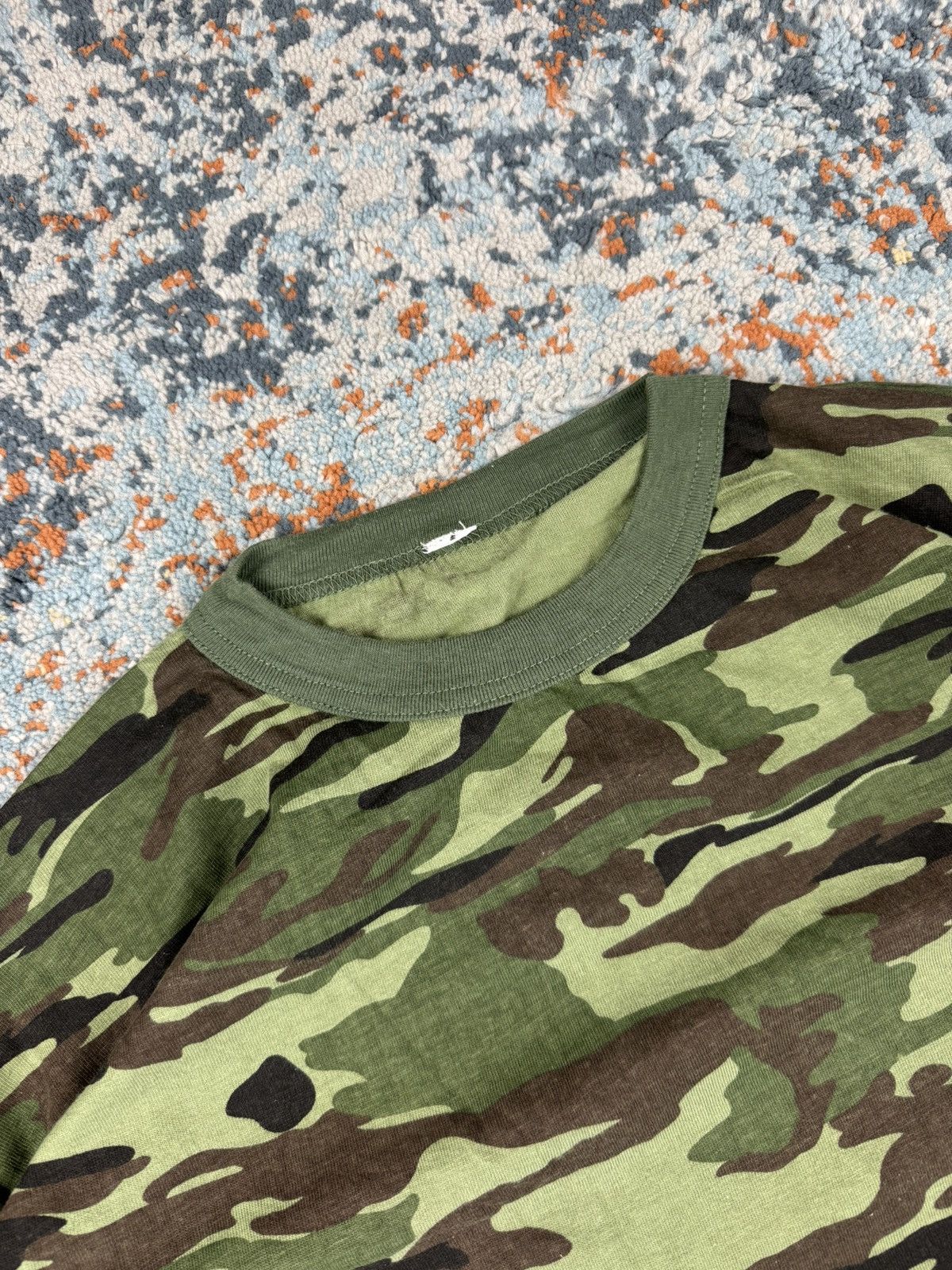 Vintage Vintage 80s Military Army moro camo ultra boxy cropped fit Size US M / EU 48-50 / 2 - 5 Thumbnail