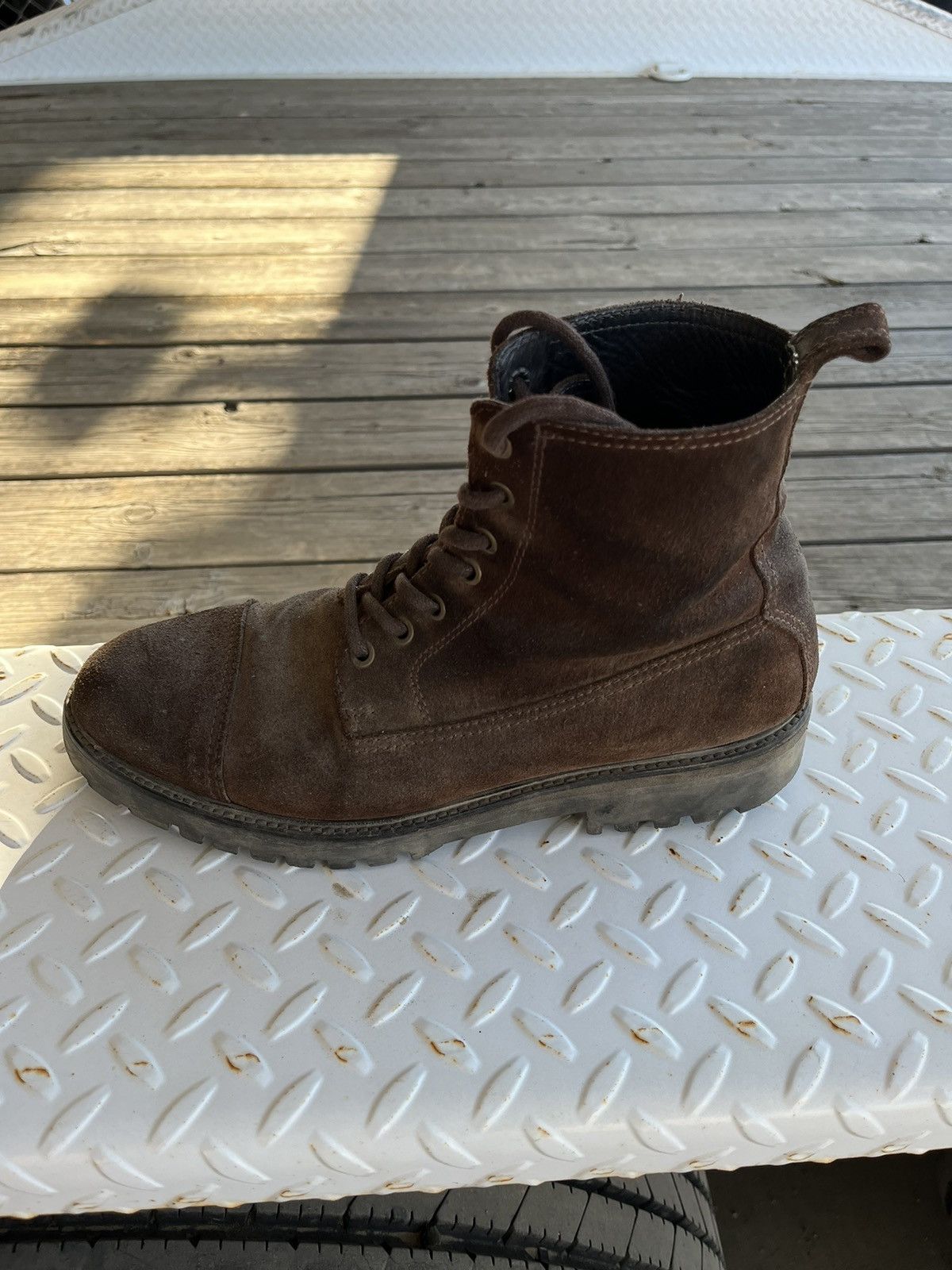Belstaff Belstaff Alperton Suede Boots Size US 8 / EU 41 - 4 Thumbnail