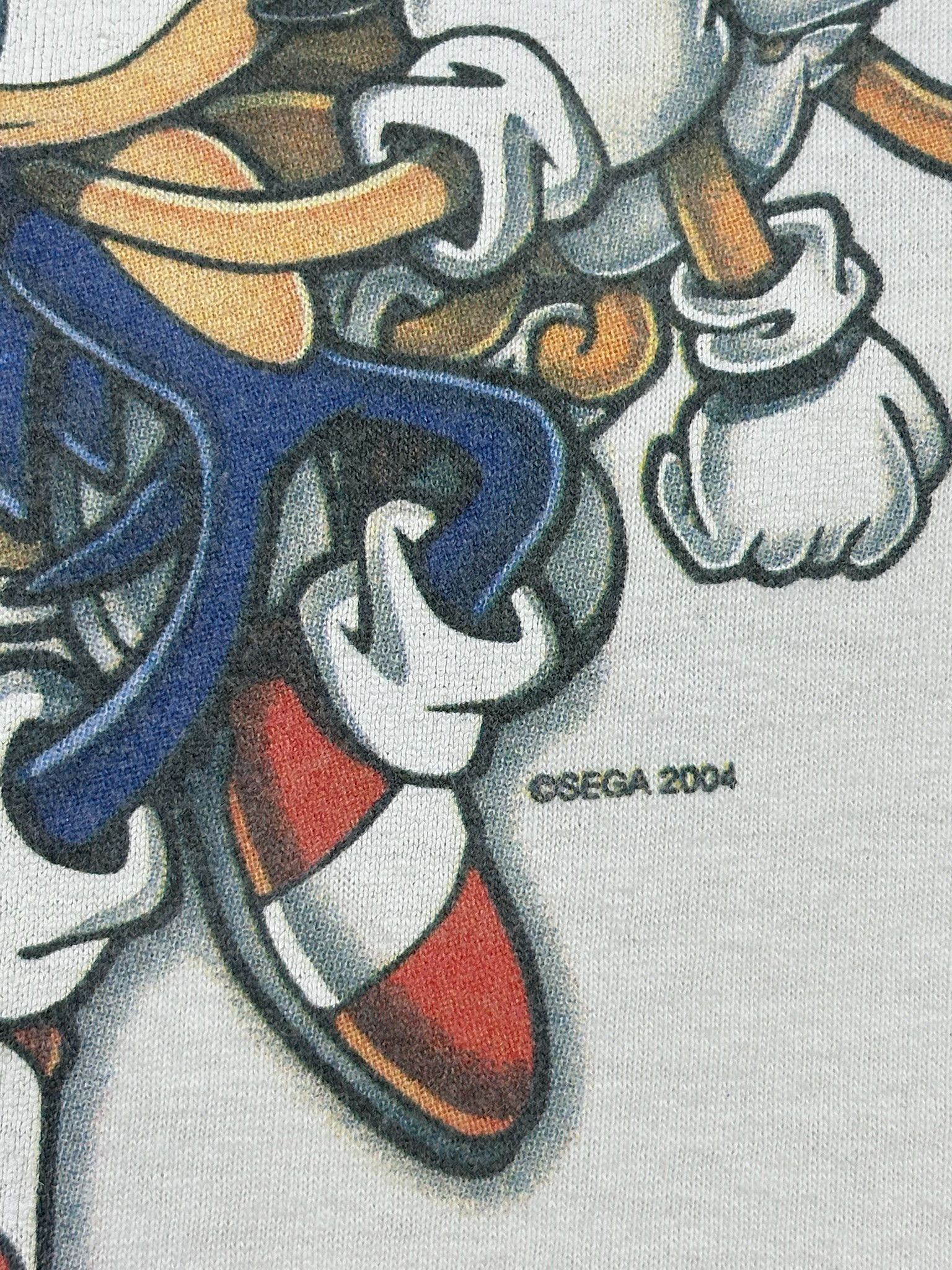 The Game Sonic The Hedgehog “Mega Collection Plus” Promo Tee 2004 Size US M / EU 48-50 / 2 - 3 Thumbnail