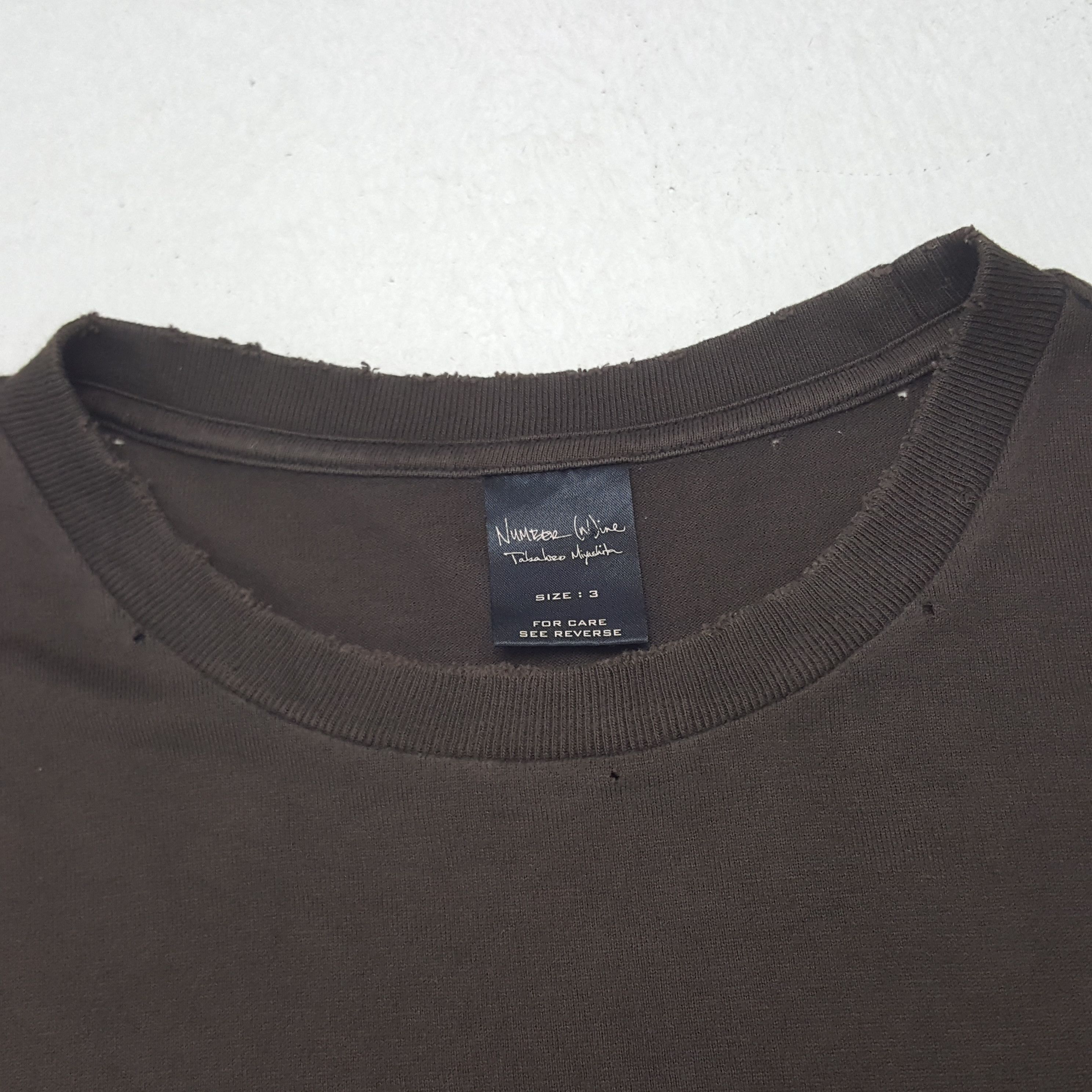 Japanese Brand Vintage Number (N)ine Japanese Brand Rock Tshirt C276N71 Size US L / EU 52-54 / 3 - 5 Thumbnail