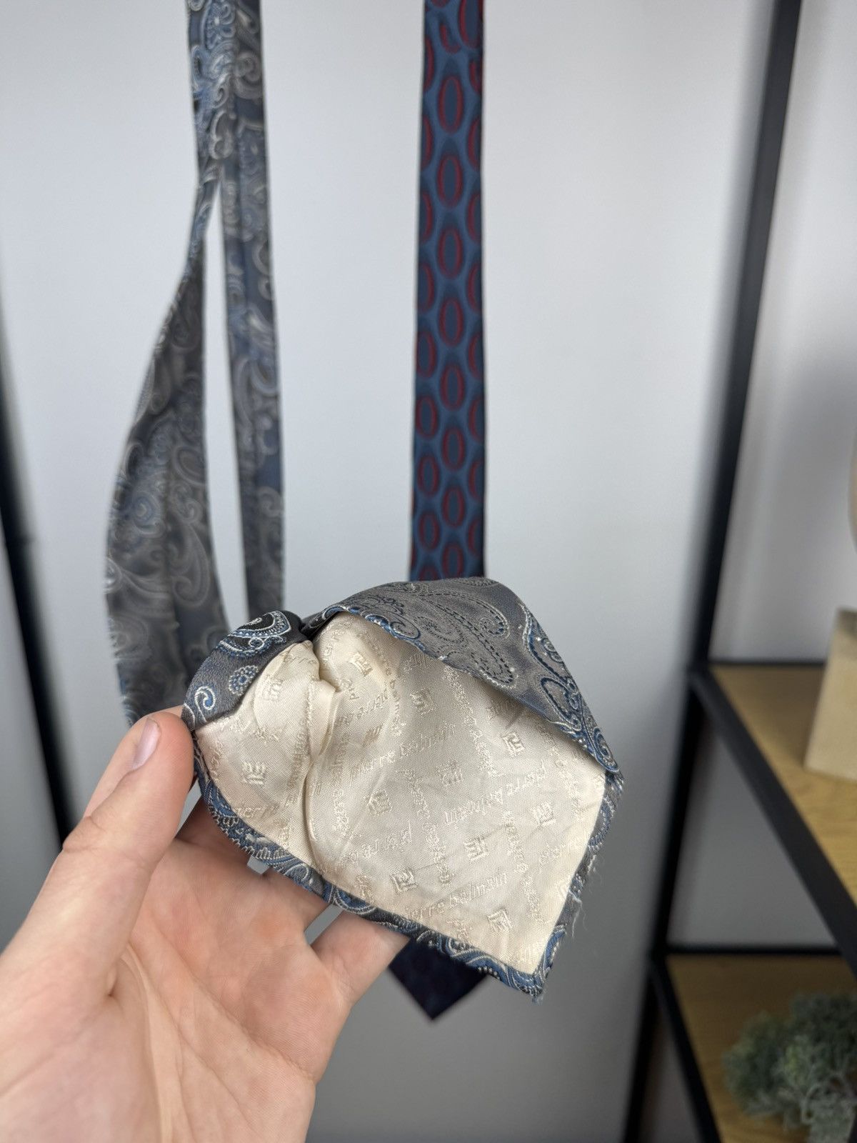 Pierre Balmain Authentic 2x Vintage Pierre Balmain Tie Size ONE SIZE - 6 Thumbnail