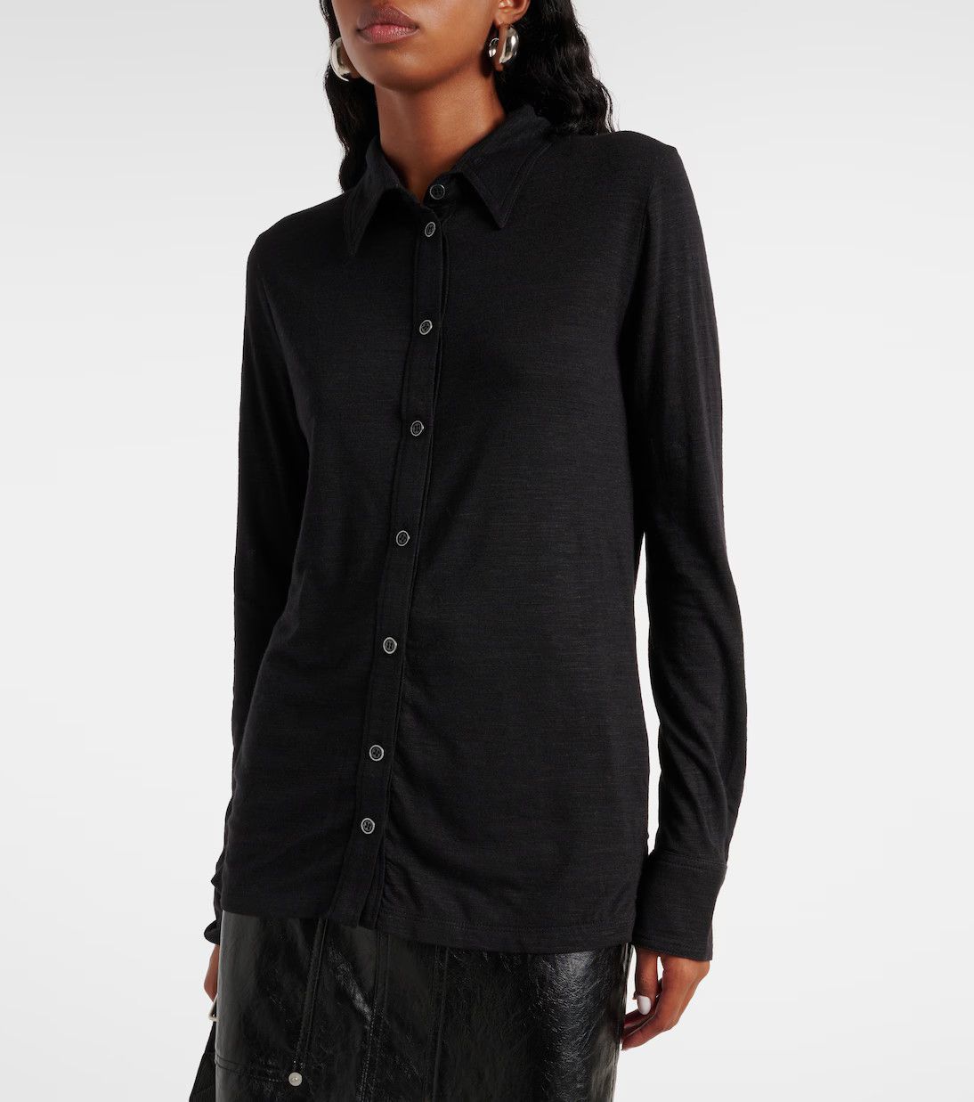 Isabel Marant Marant Etoile Imelia shirt black Size S / US 4 / IT 40 - 5 Thumbnail