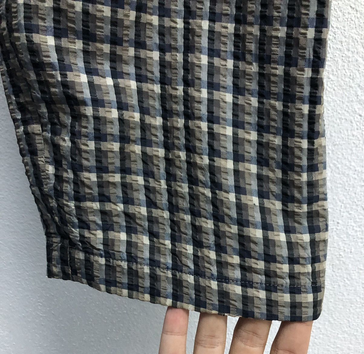 Aquascutum Vintage Aquascutum London Quilted Check Blazer – Medium Size M / US 6-8 / IT 42-44 - 9 Thumbnail