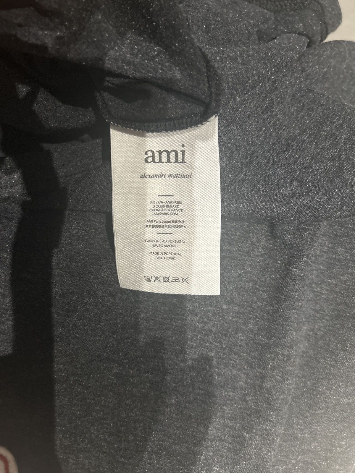 AMI AMI Paris Alexandre Mattiussi Patch Logo T-Shirt Size US M / EU 48-50 / 2 - 7 Thumbnail