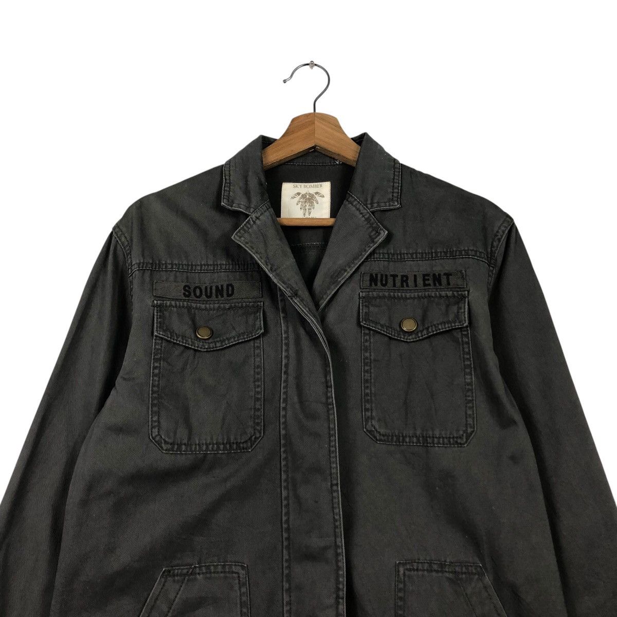 Japanese Brand 📌Vintage Biker Jacket Sky Bomber Bondage Design Parachute Size US M / EU 48-50 / 2 - 5 Thumbnail